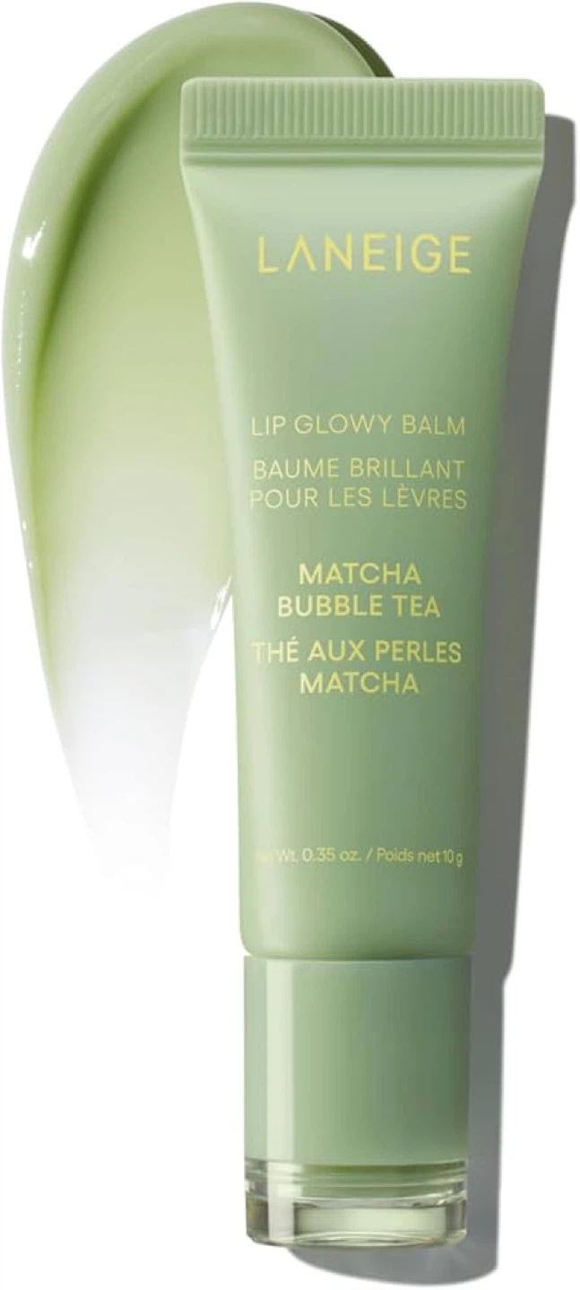 LANEIGE Lip Glowy Balm Matcha Bubble Tea