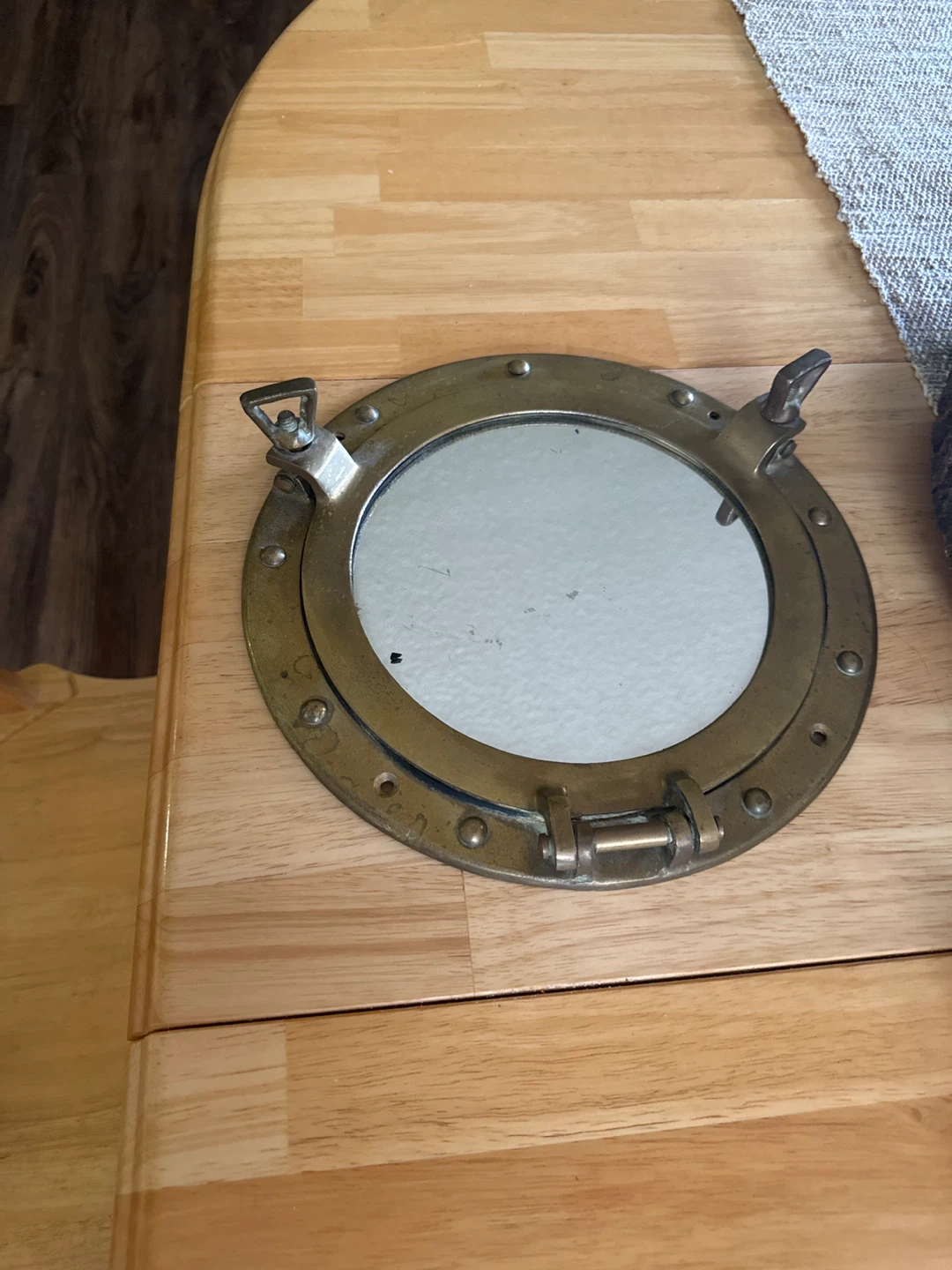 Vintage Porthole Mirror