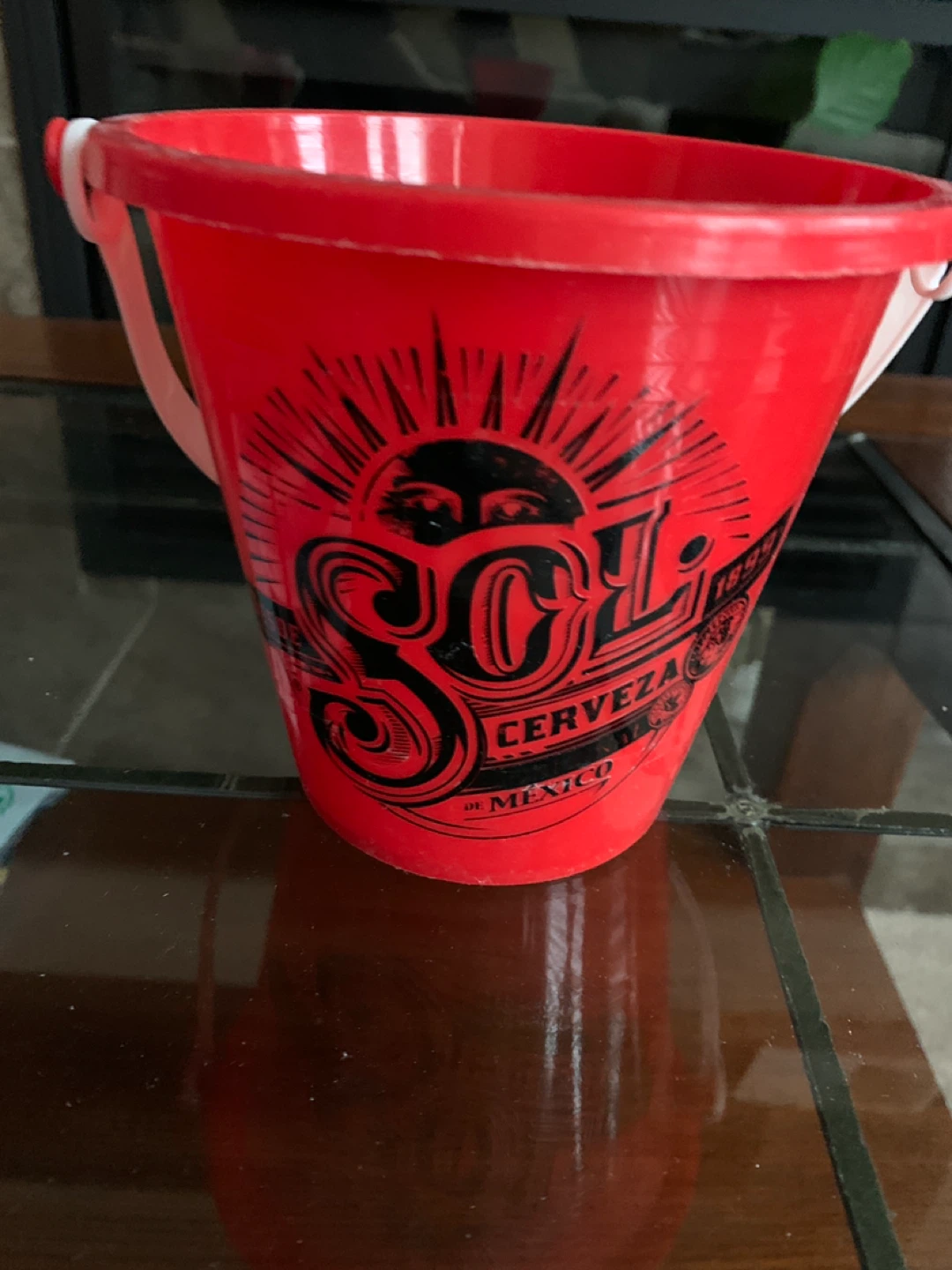 Sol Cerveza Red Bucket