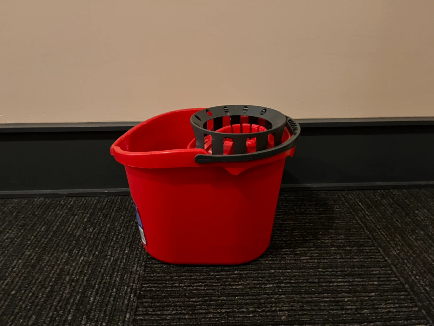 Vileda Quick Wring Mop Bucket - Red - photo 2