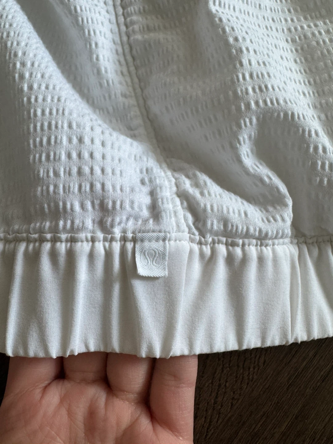 (Small) Lululemon White Bomber Jacket - photo 3