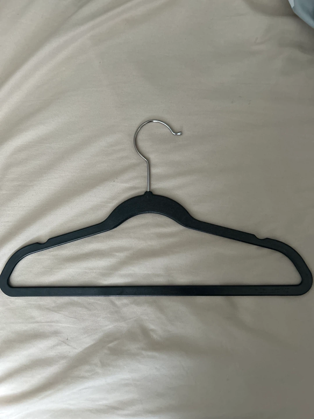 Black Plastic Small Hangers