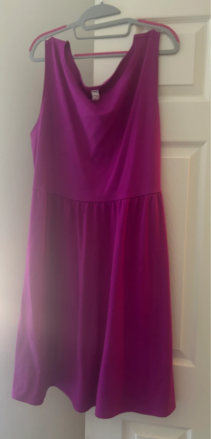 Old Navy Women's Magenta Dress - XL/TG/XG