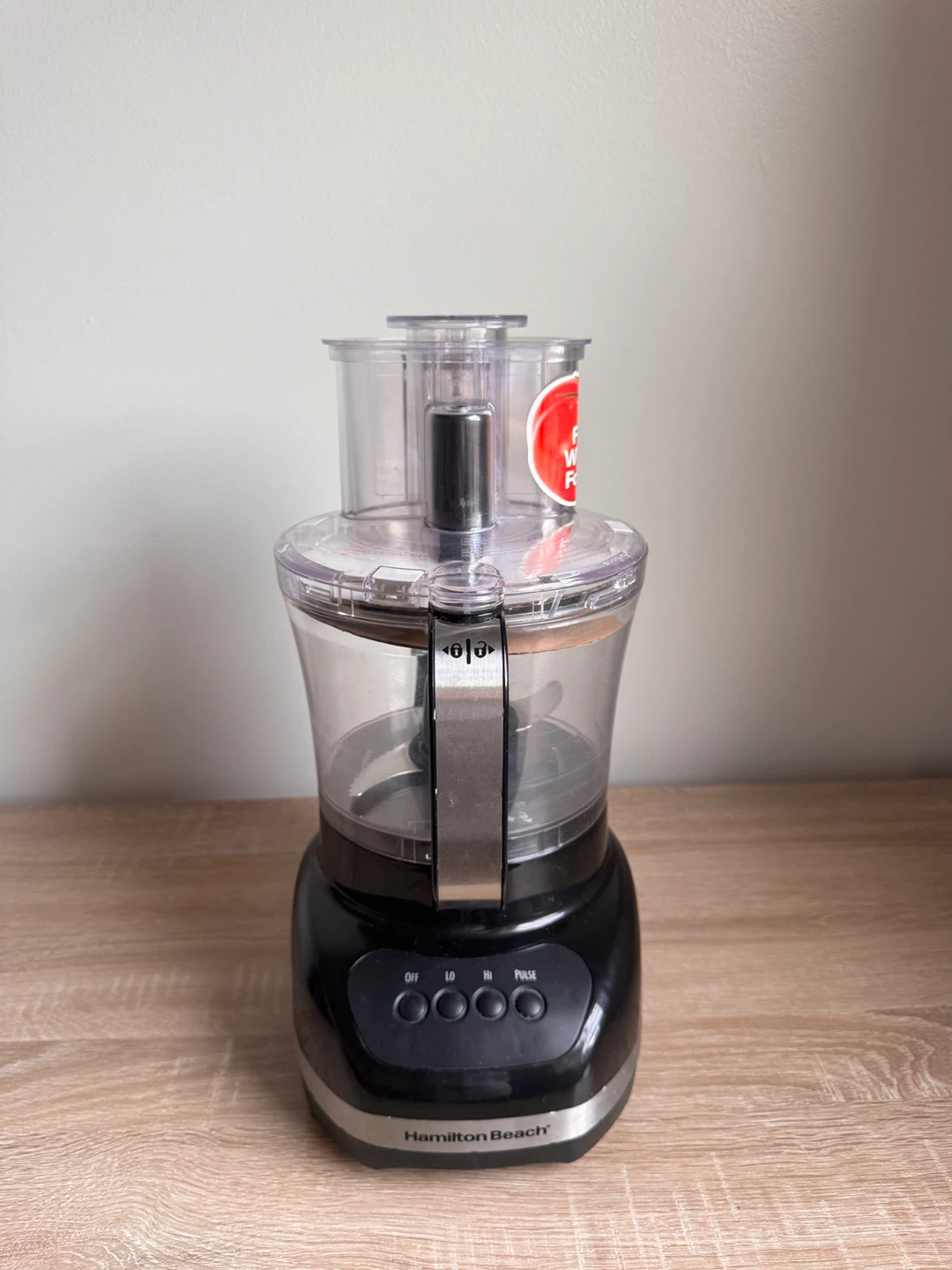 Hamilton Beach Black Food Processor