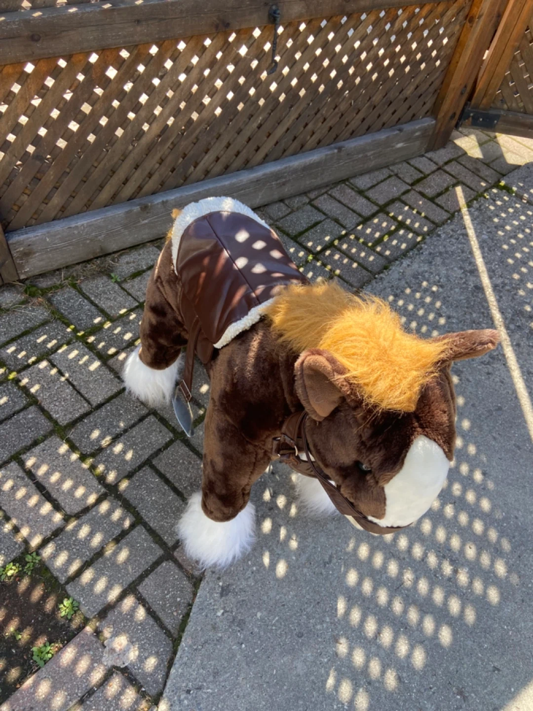 Plush Ride-On Horse Toy - photo 2