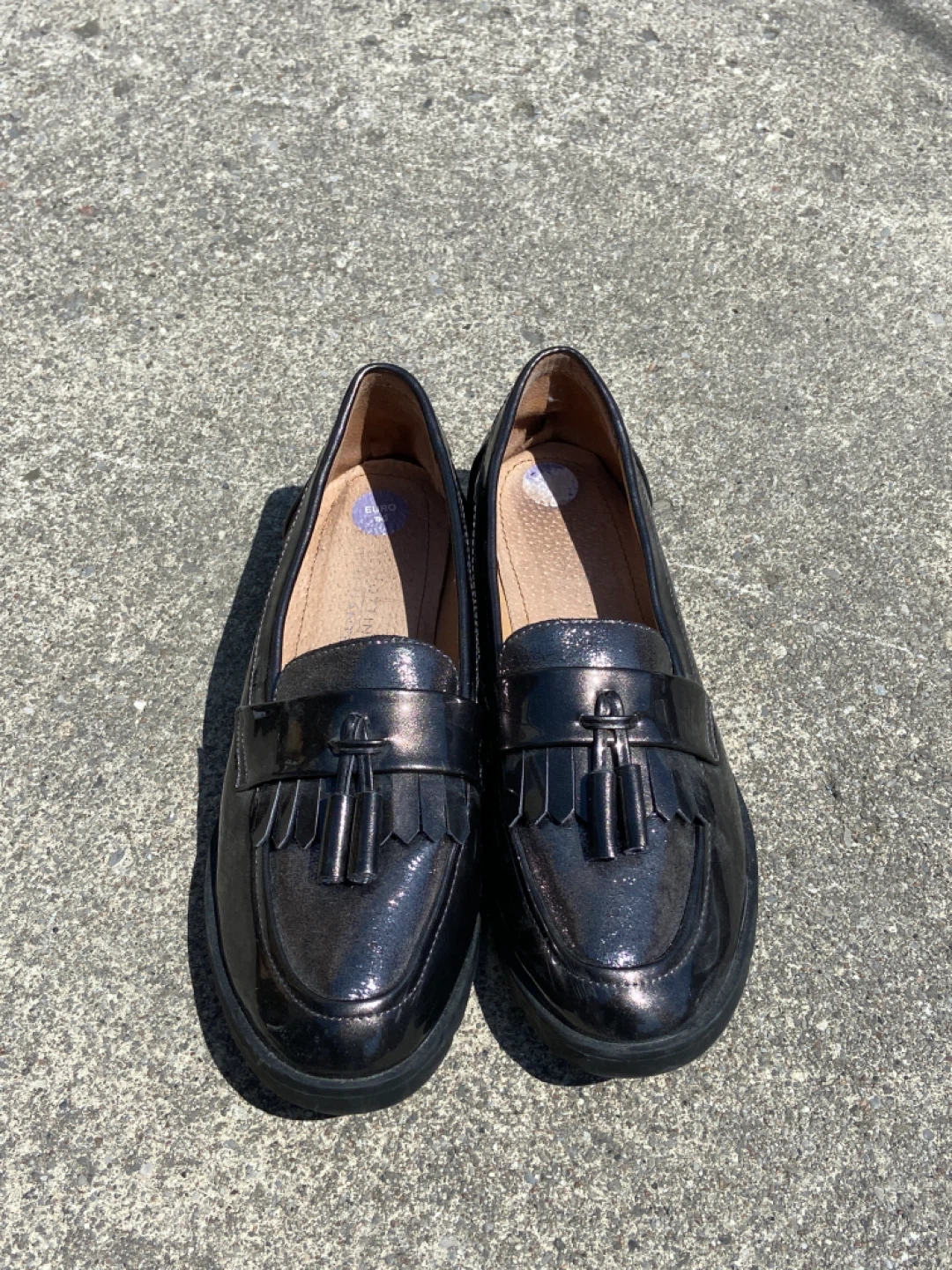 La Bottine Souriante Black Tassel Loafers - photo 2
