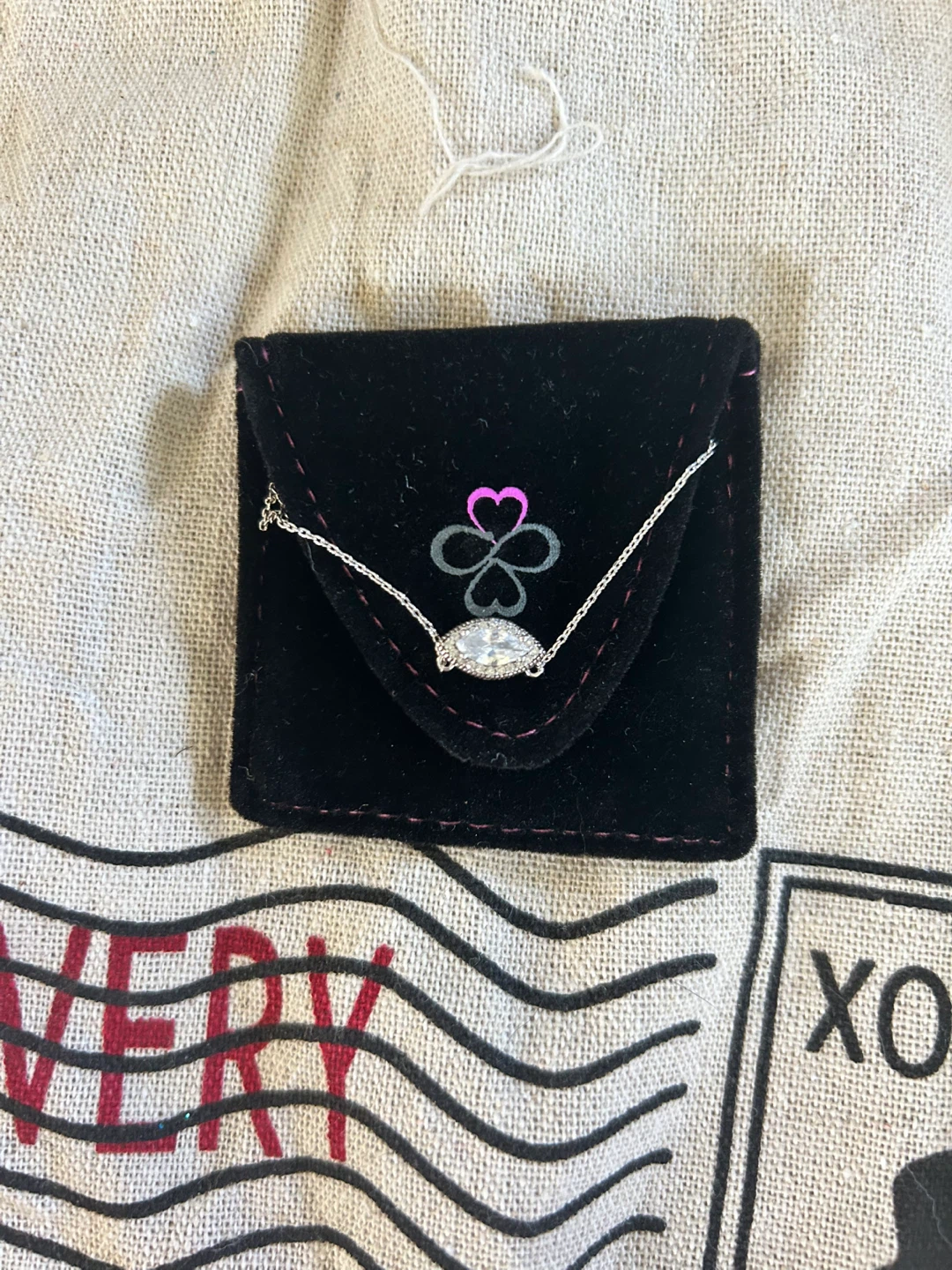 Bling Jewelry Silver Necklace with Crystal Pendant - photo 2