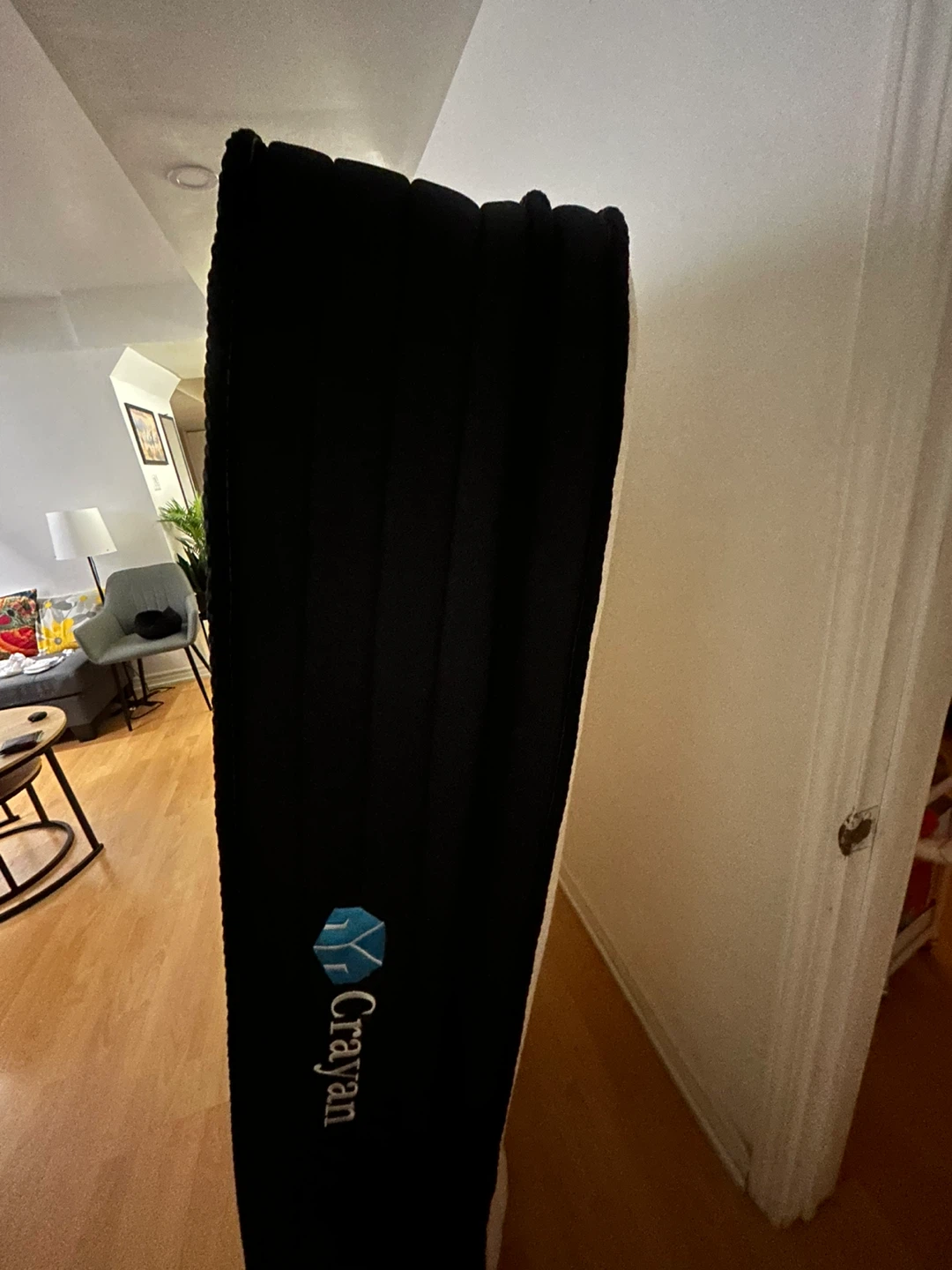 Hybrid mattress with spring