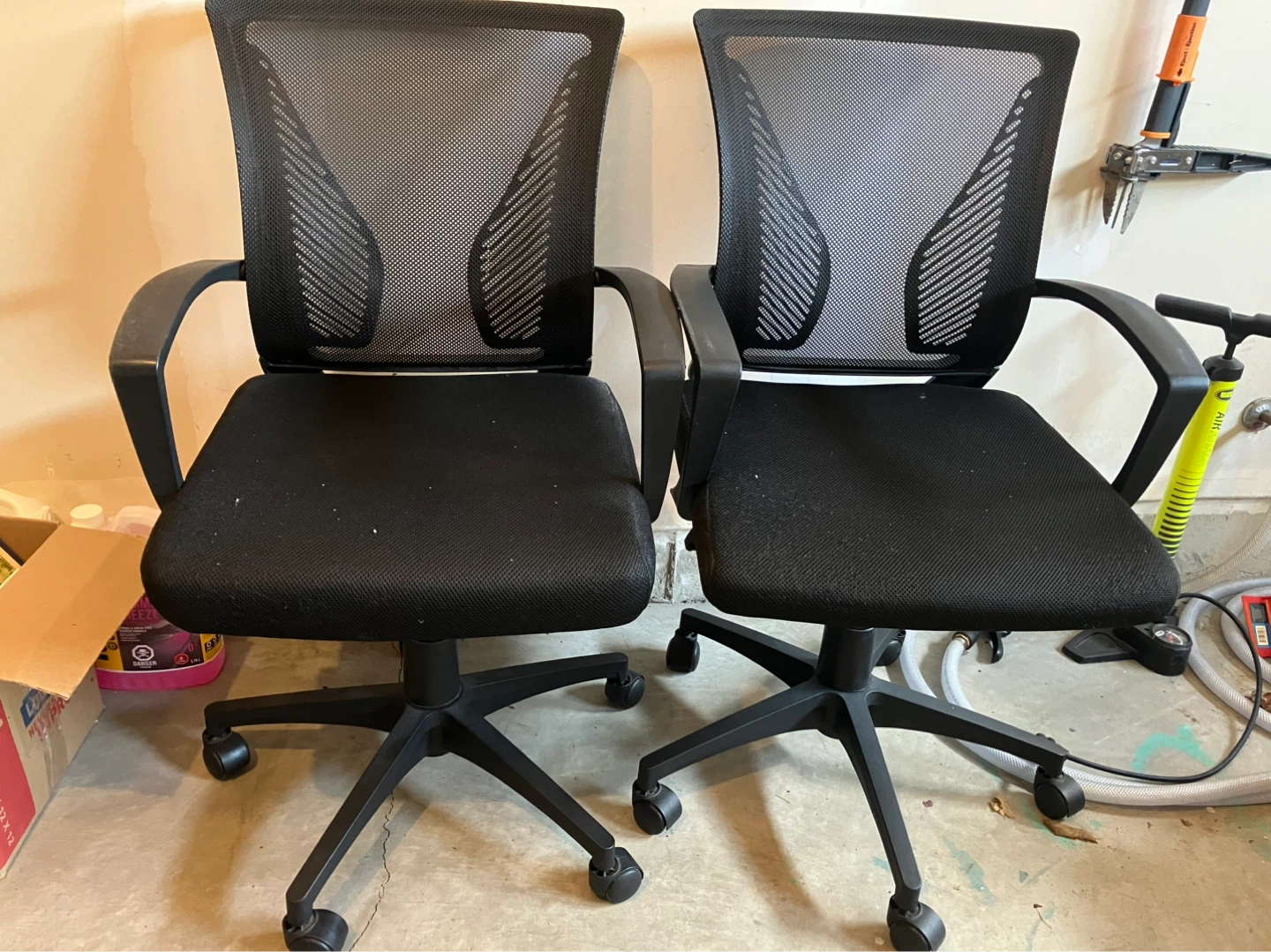 2x Ergonomic Mesh Office Chairs – Adjustable & Comfortable - photo 3