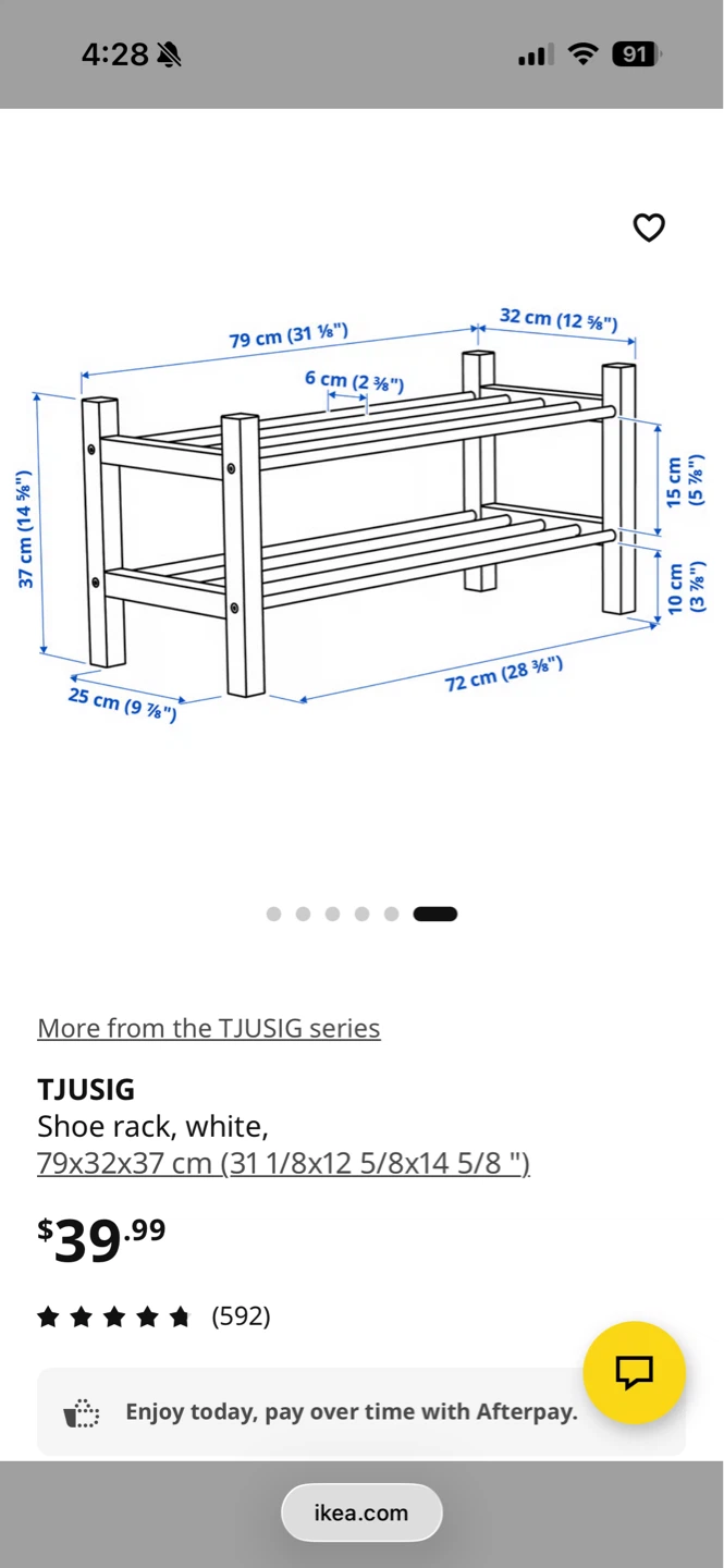 2-Tier Shoe Rack ikea - photo 3