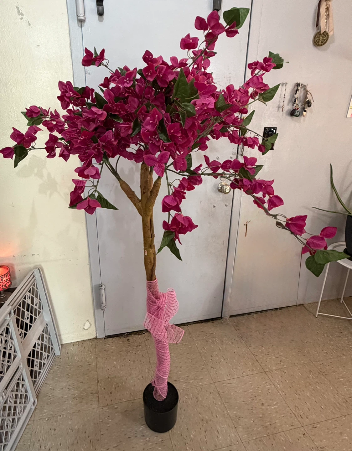 Artificial Pink Bougainvillea Tree - photo 3