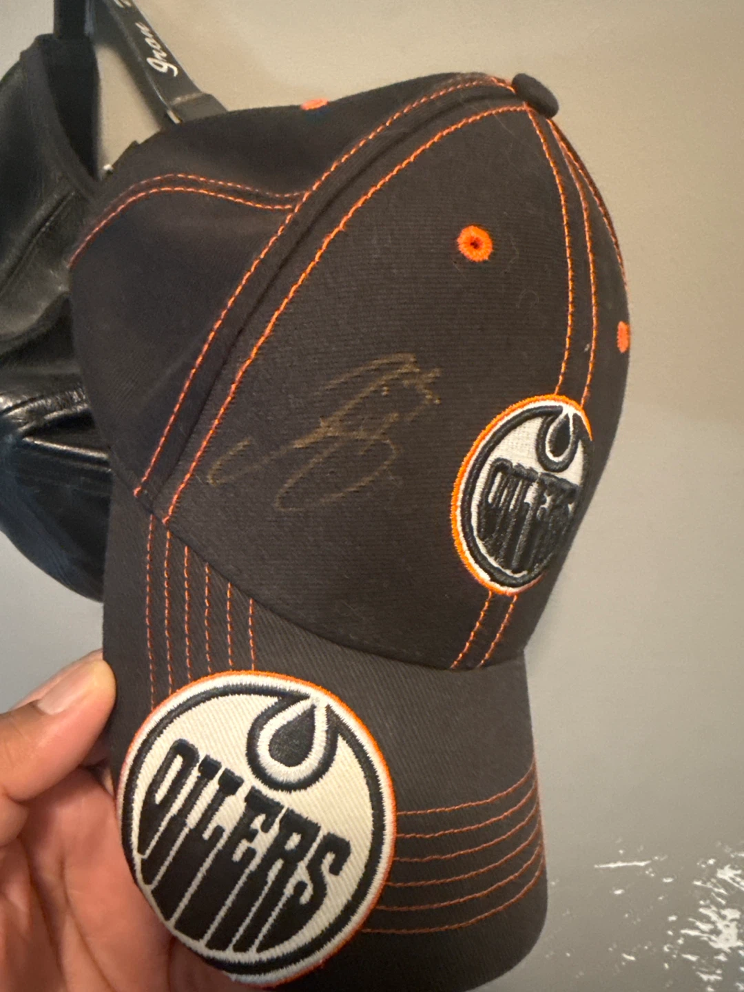 Edmonton Oilers Cap - Autographed