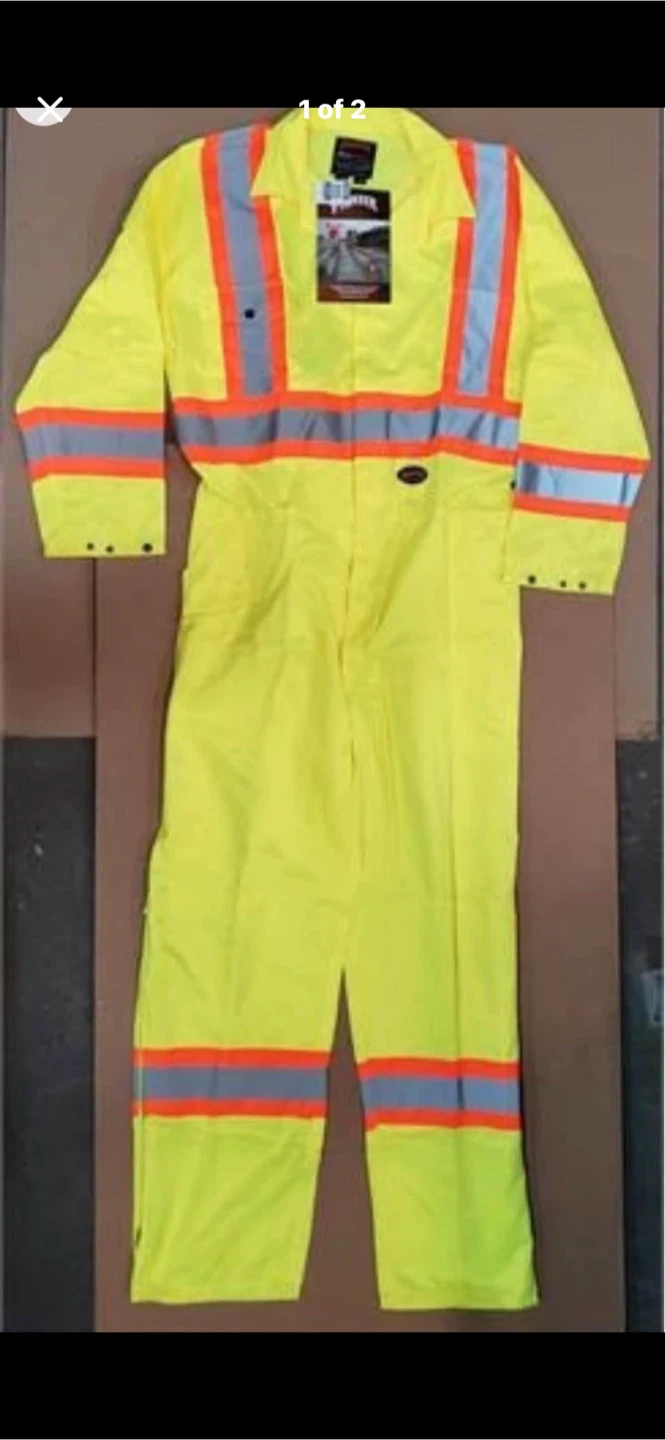 FREE- Lot of 3 Pioneer 3XLT CSA Safety Coveralls - photo 2
