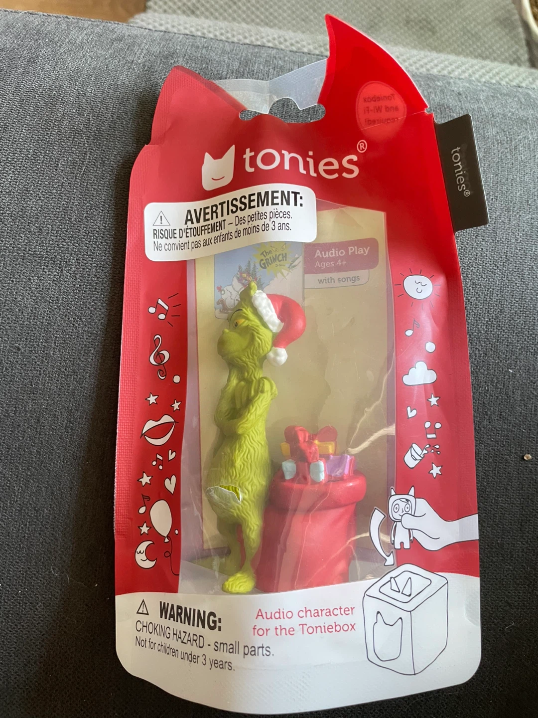 Tonies The Grinch Audio Character for Toniebox