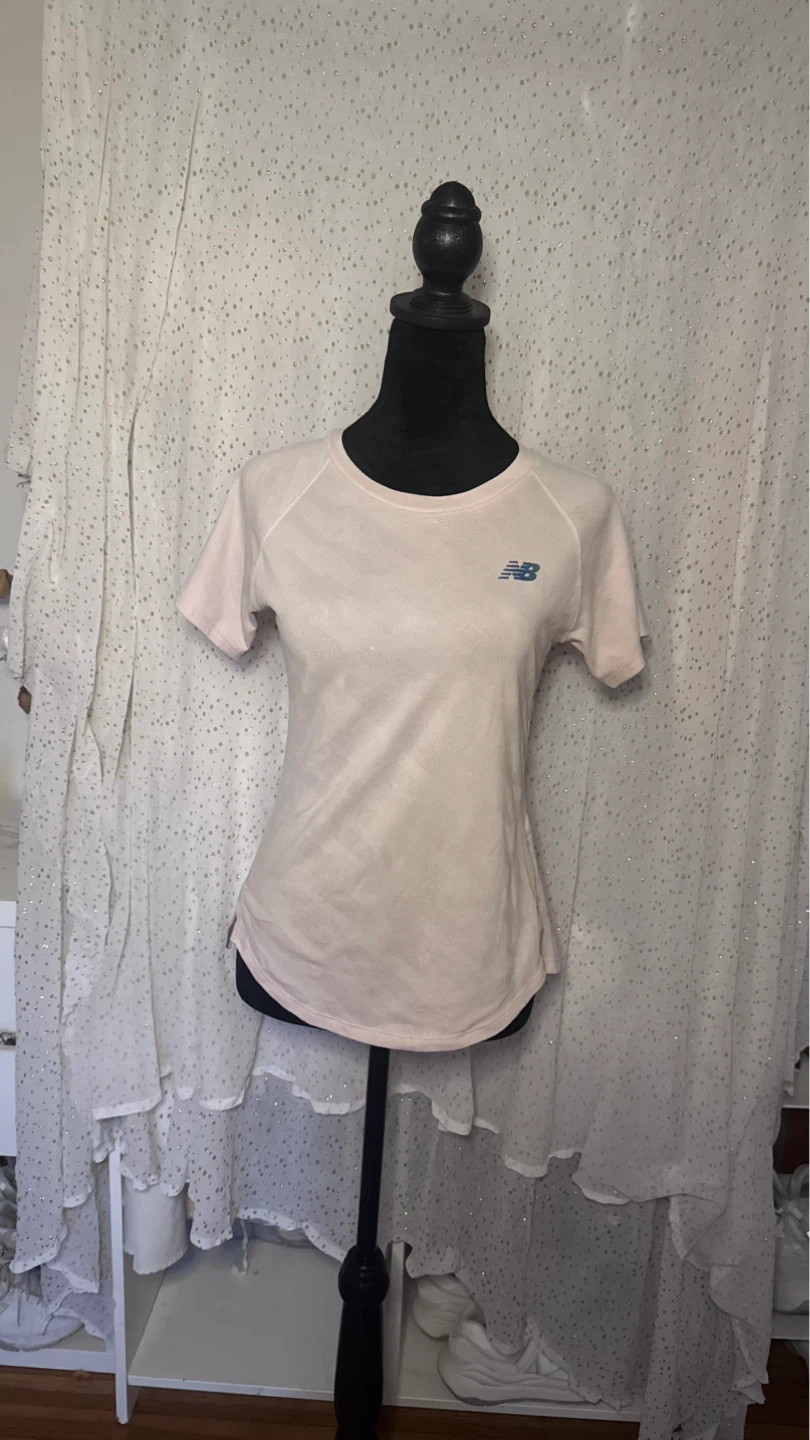 New Balance Athletic Pink T-Shirt