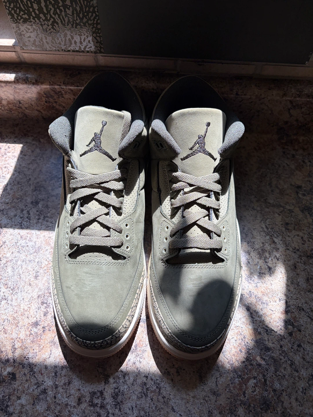 Air Jordan 3 Retro SE 'Muslin' Olive Green - photo 4