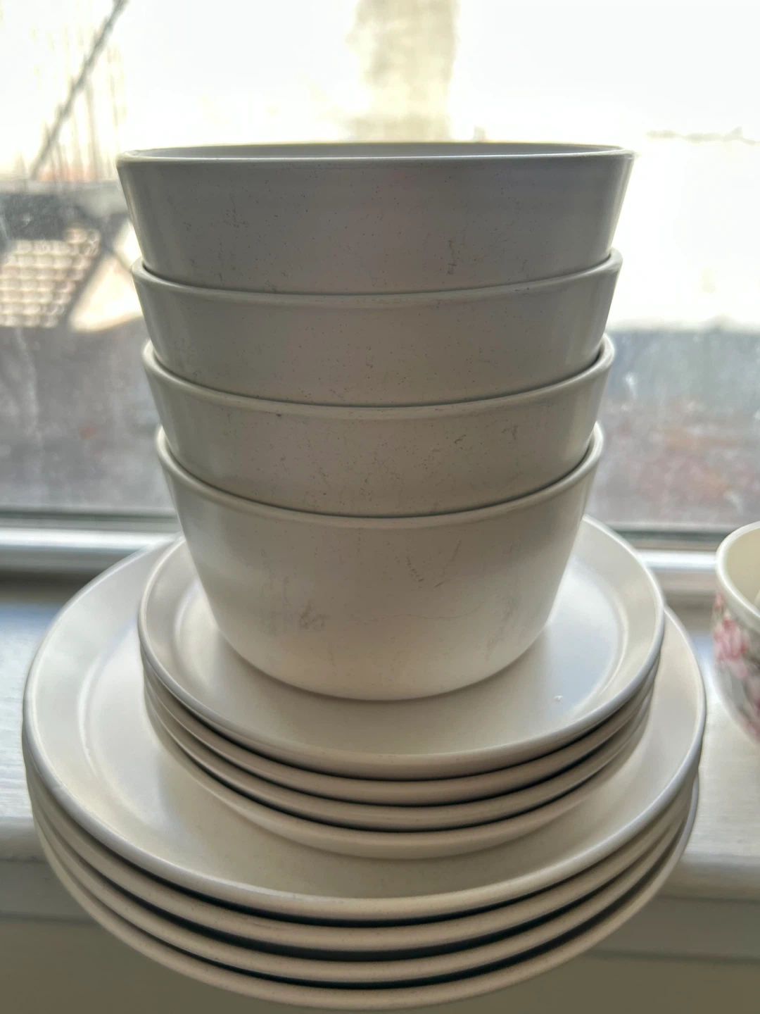 Set of Ceramic Bowls and Plates - photo 2