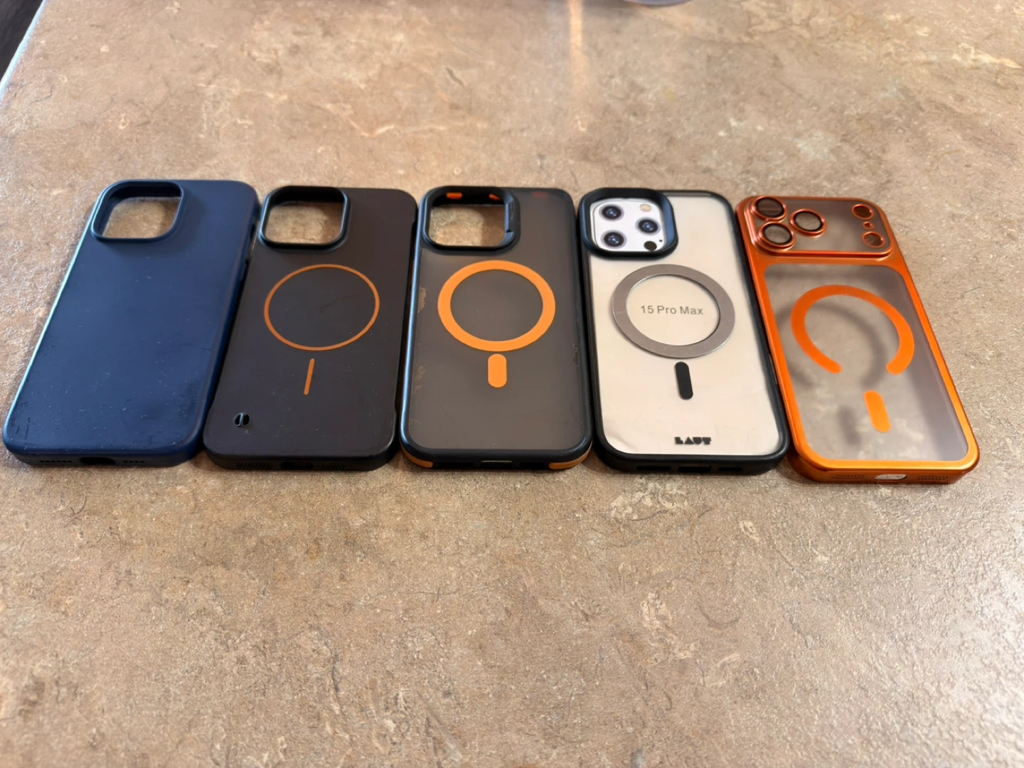 iPhone 15 Pro Max Cases (5 Total)