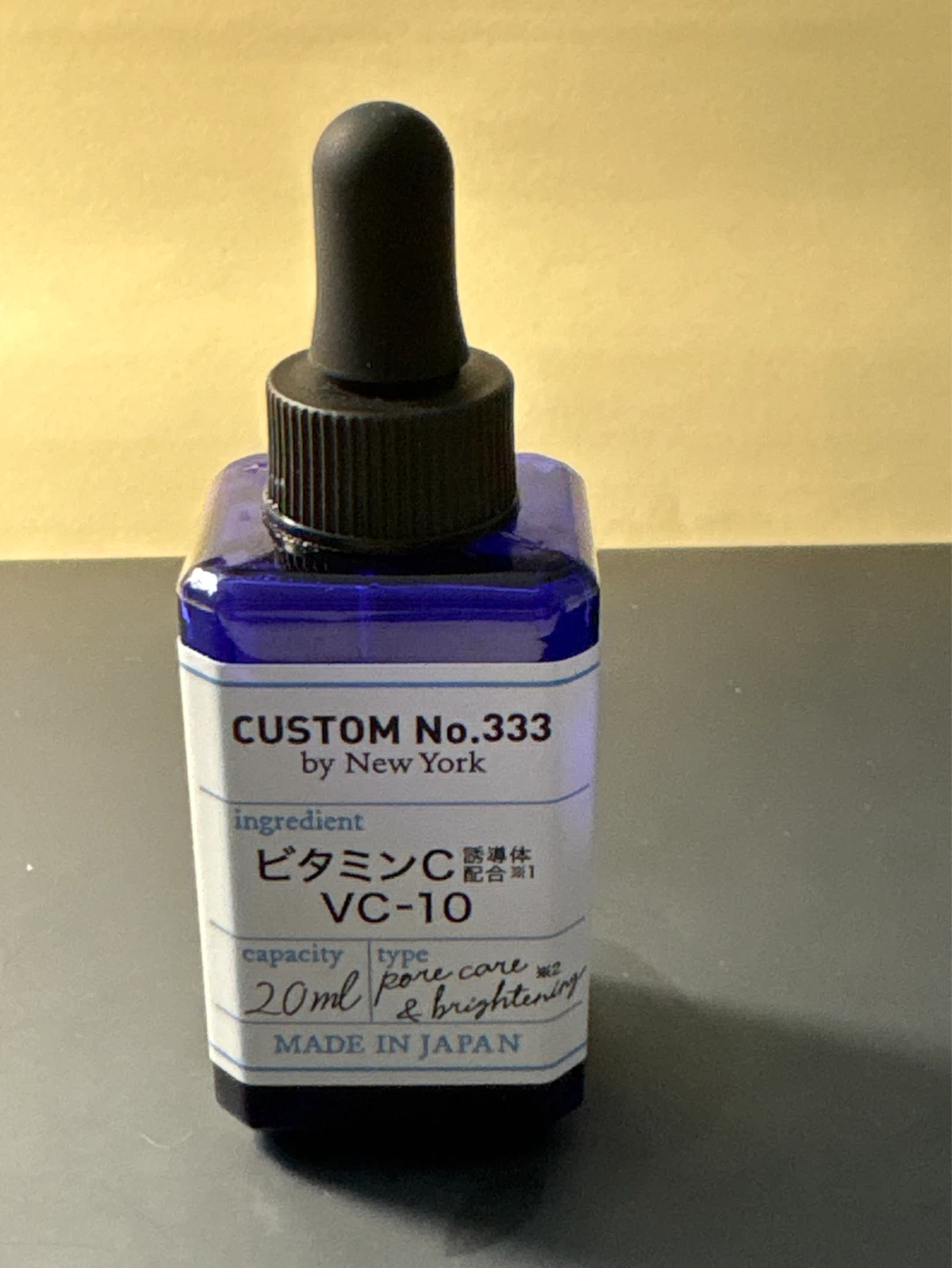CUSTOM No.333 New York VitaminC VC10 Pore Care Brightening Serum