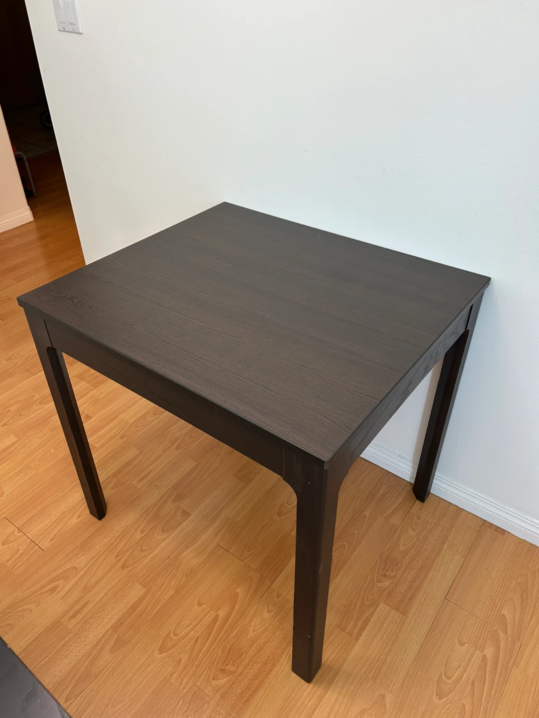 Dark Brown Extendable Dining Table