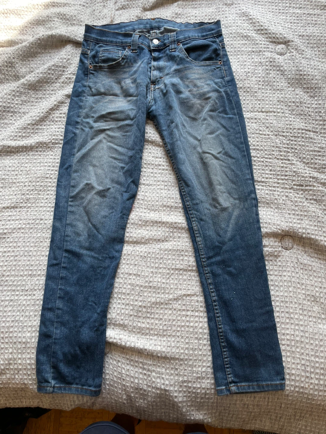 Levi's Blue Denim Jeans - Size 34