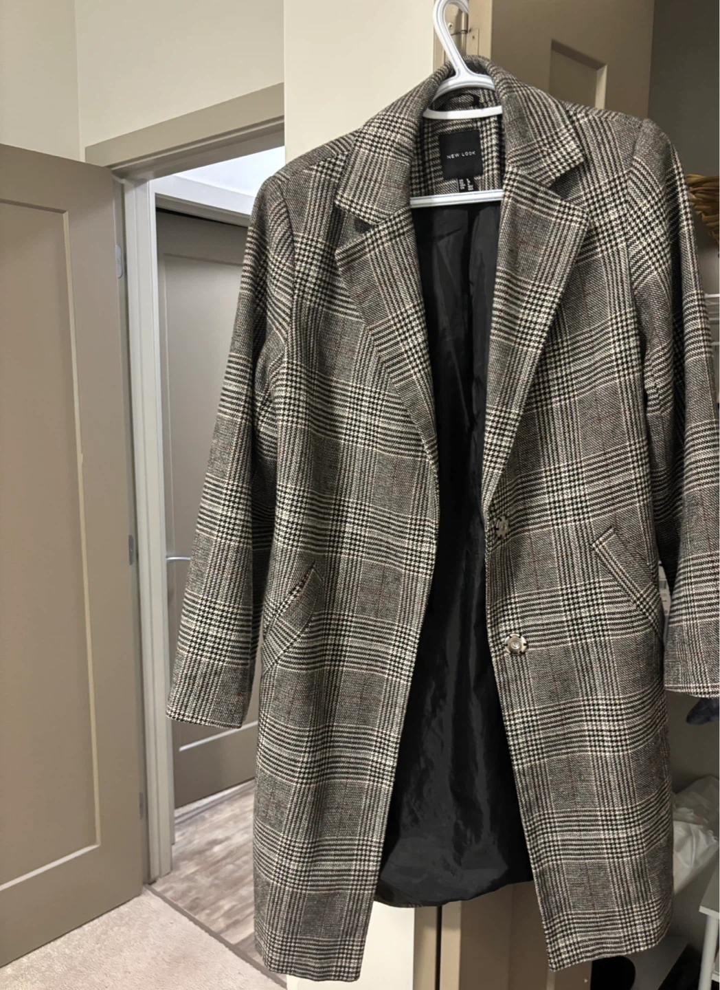 New Look Plaid Blazer