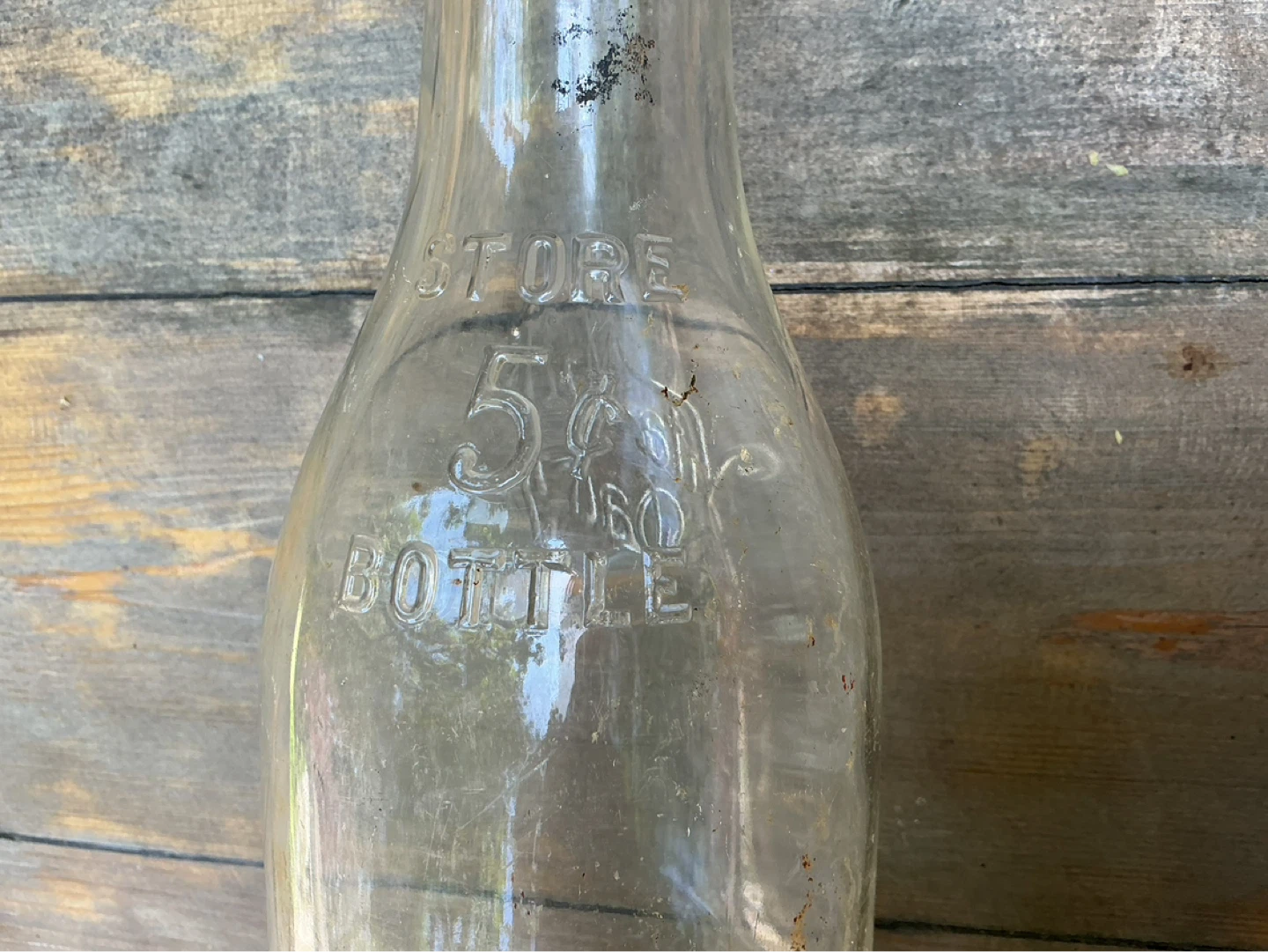 Antique “VITA MILK DAIRY” 5c Store Glass Bottle ! - photo 3