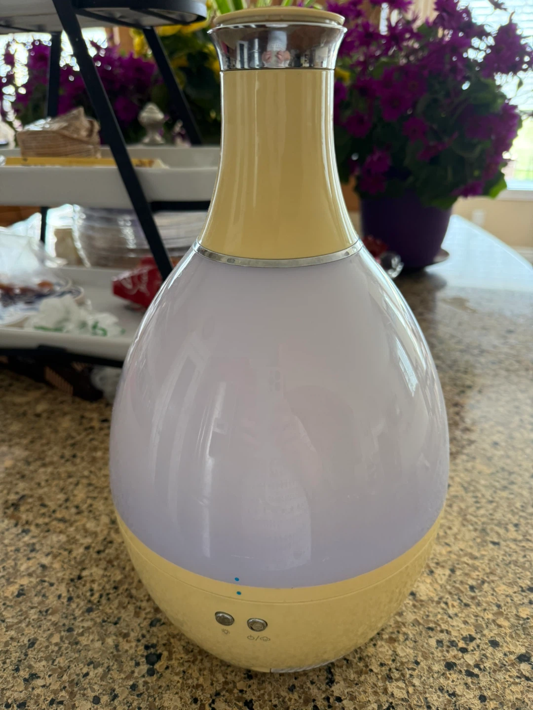 Yellow Essential Oil Diffuser with Light