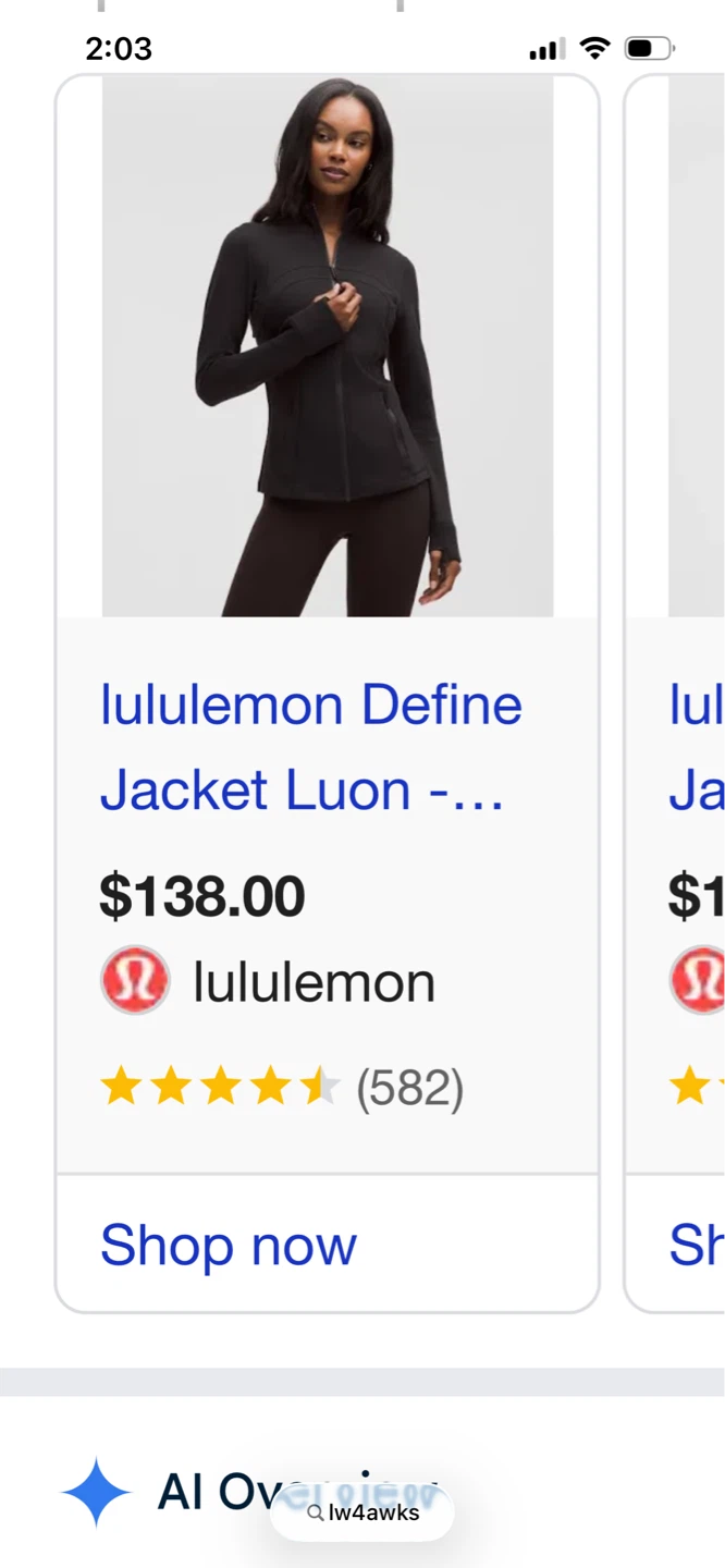 Lululemon Define Jacket - Size 12 - Black Speckle - photo 4