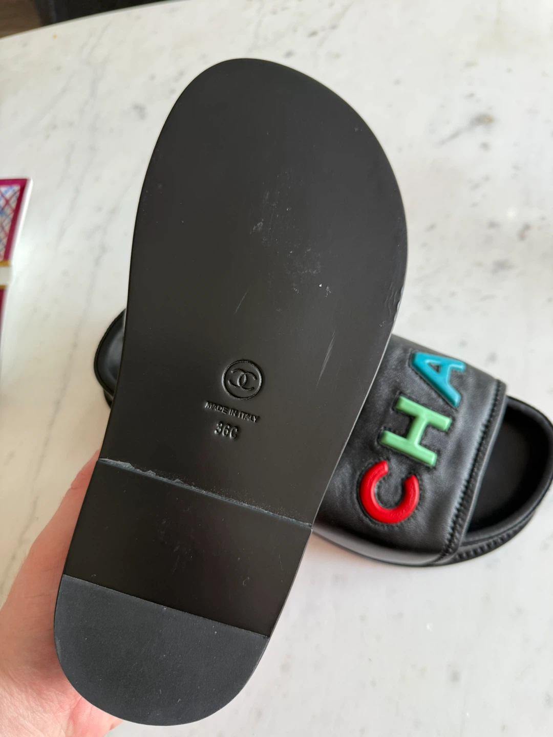 Chanel slides size 36 - photo 4