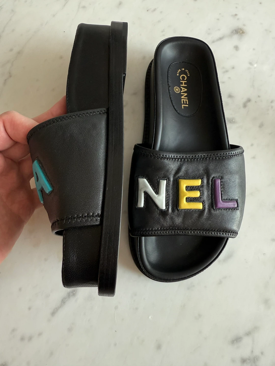 Chanel slides size 36 - photo 3