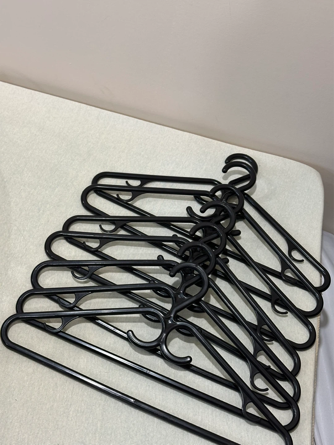 Black & White Plastic Hangers (Set of 13) - photo 2