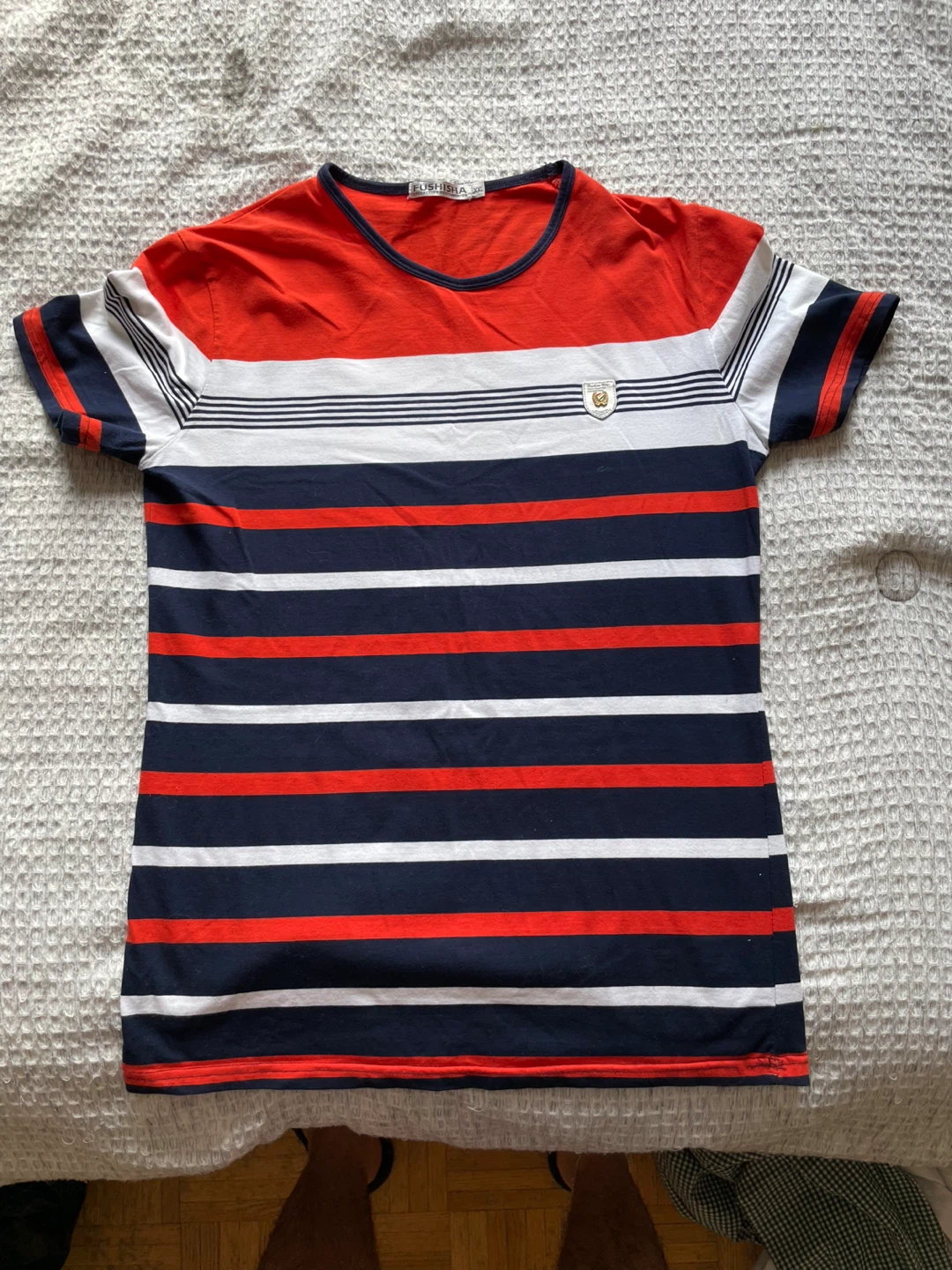 Fushisha Striped T-Shirt XXL