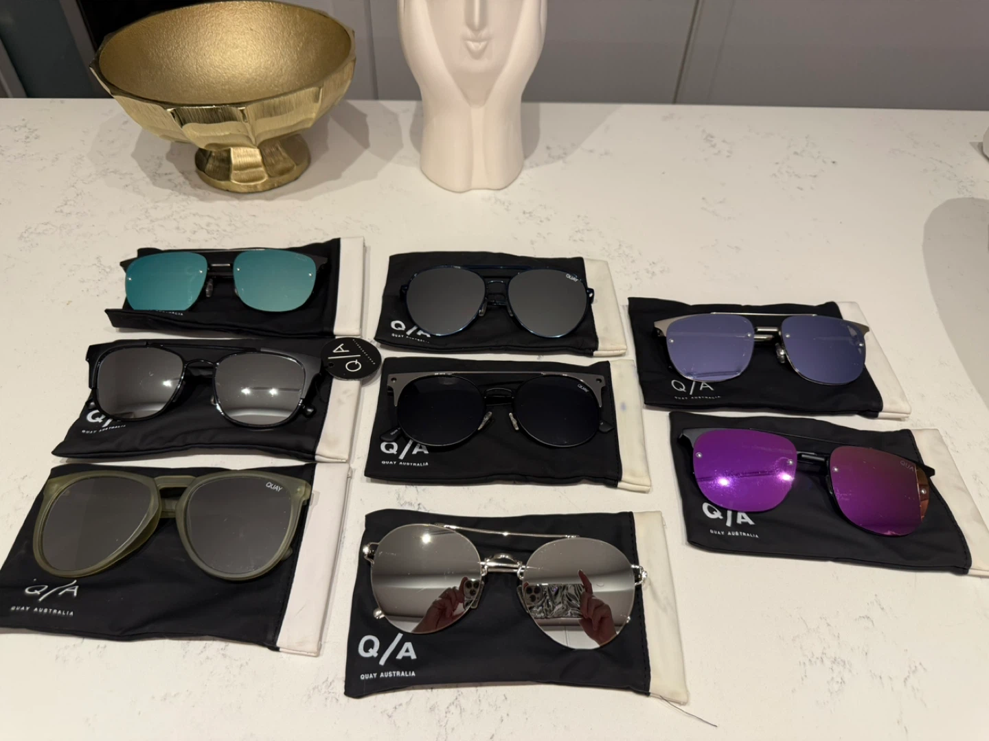 Quay sunglasses LOT 8 Pairs
