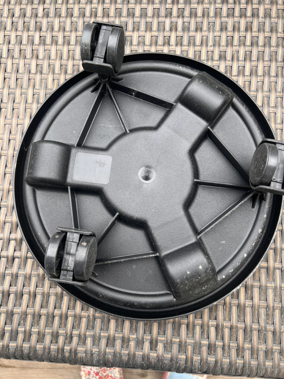 Plant Pot Caddy Stand with Wheels