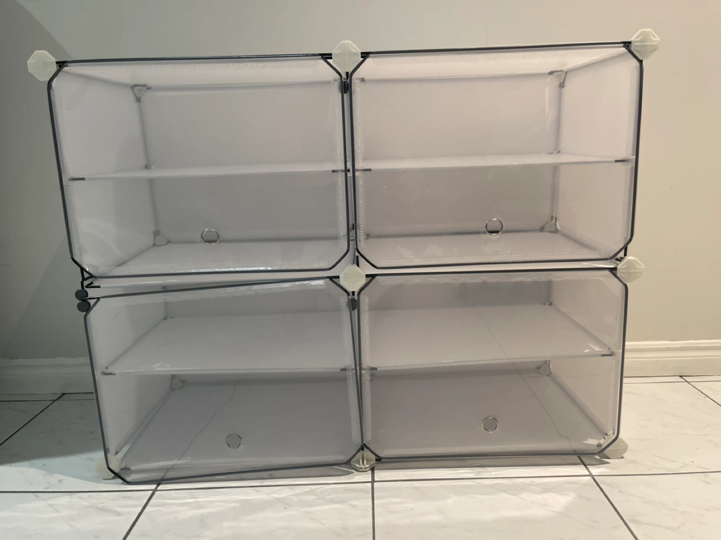 4-Cube Storage Organizer Unit - photo 2