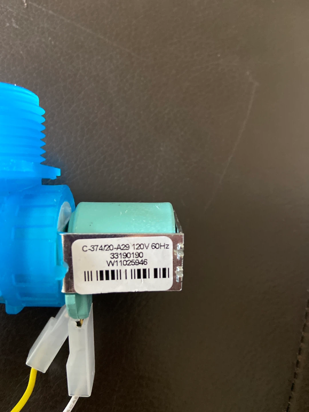 Washer Water Inlet Valve with Thermistor - photo 2