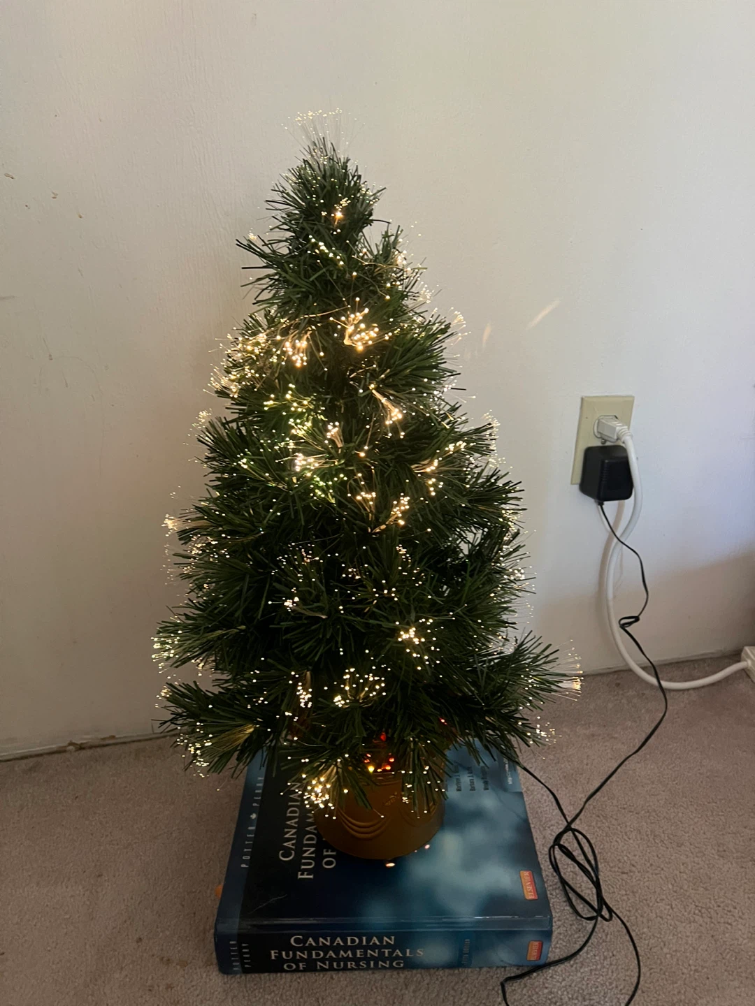 Small Artificial Christmas Tree with Lights - photo 2
