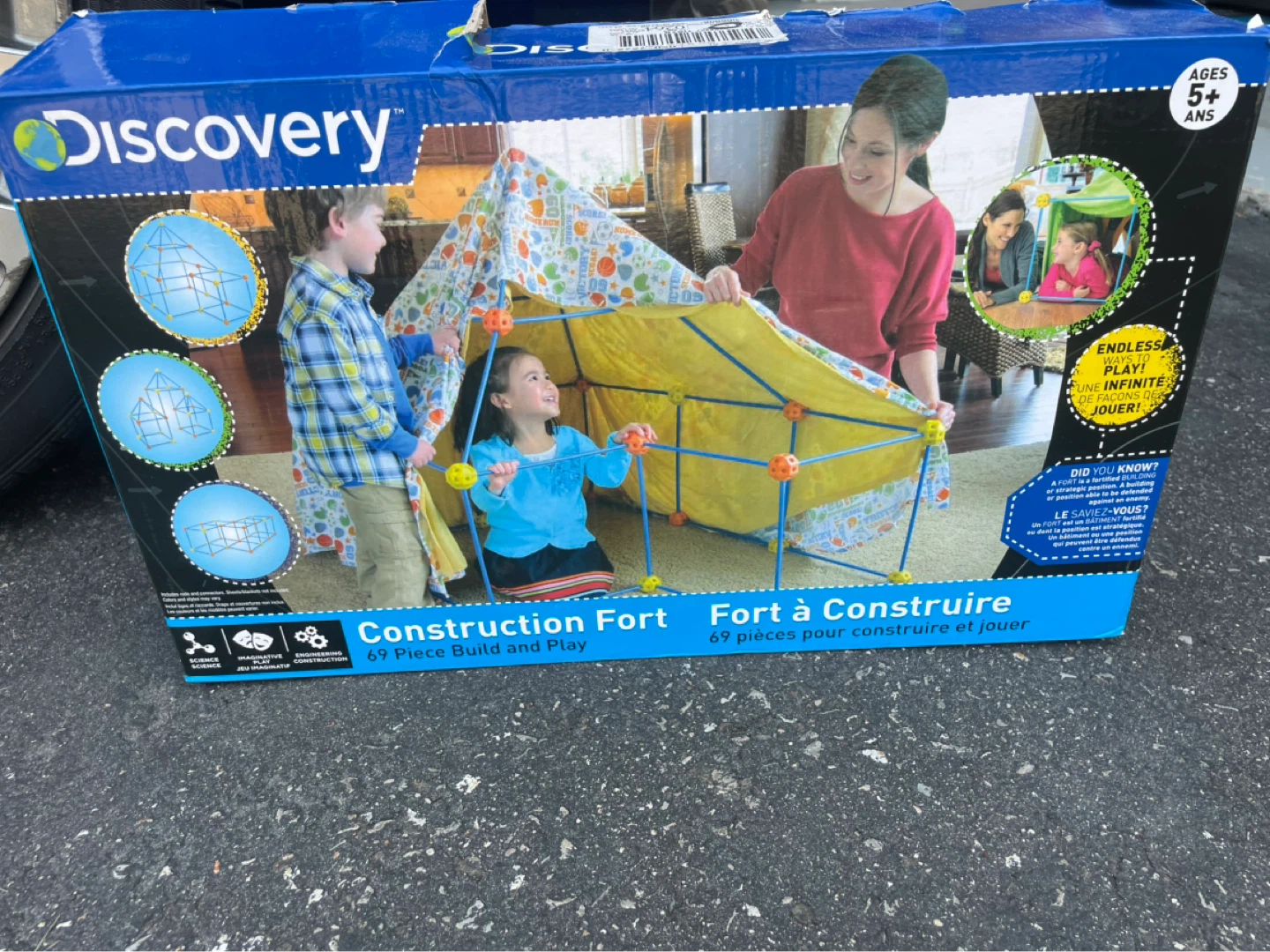Discovery Construction Fort Building Toy - 69 Pieces - photo 4