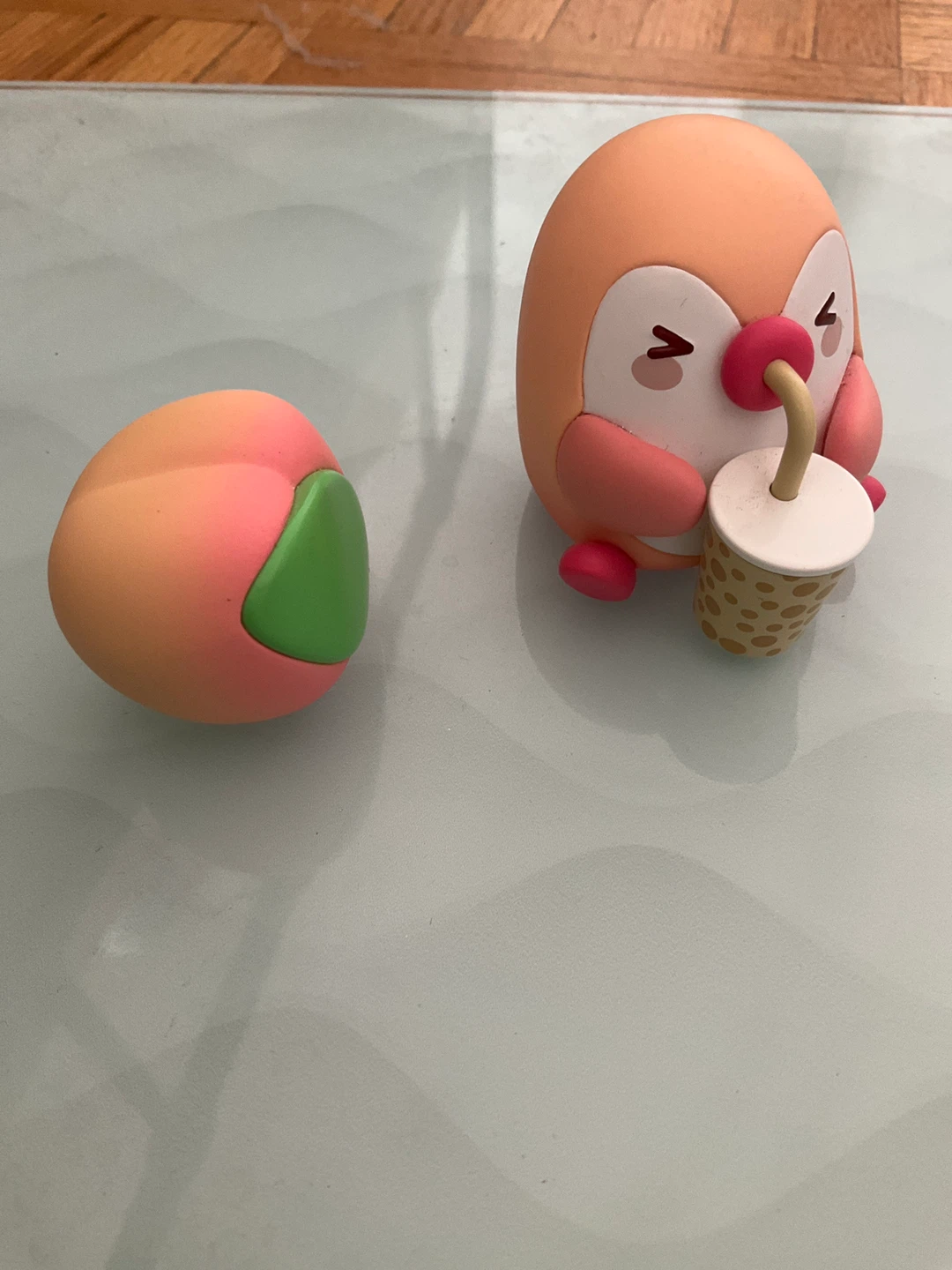 Miniso pupu aliens penguin boba tea