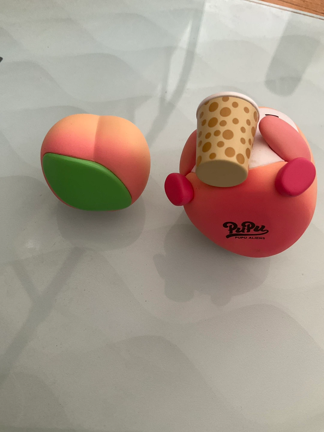 Miniso pupu aliens penguin boba tea - photo 2