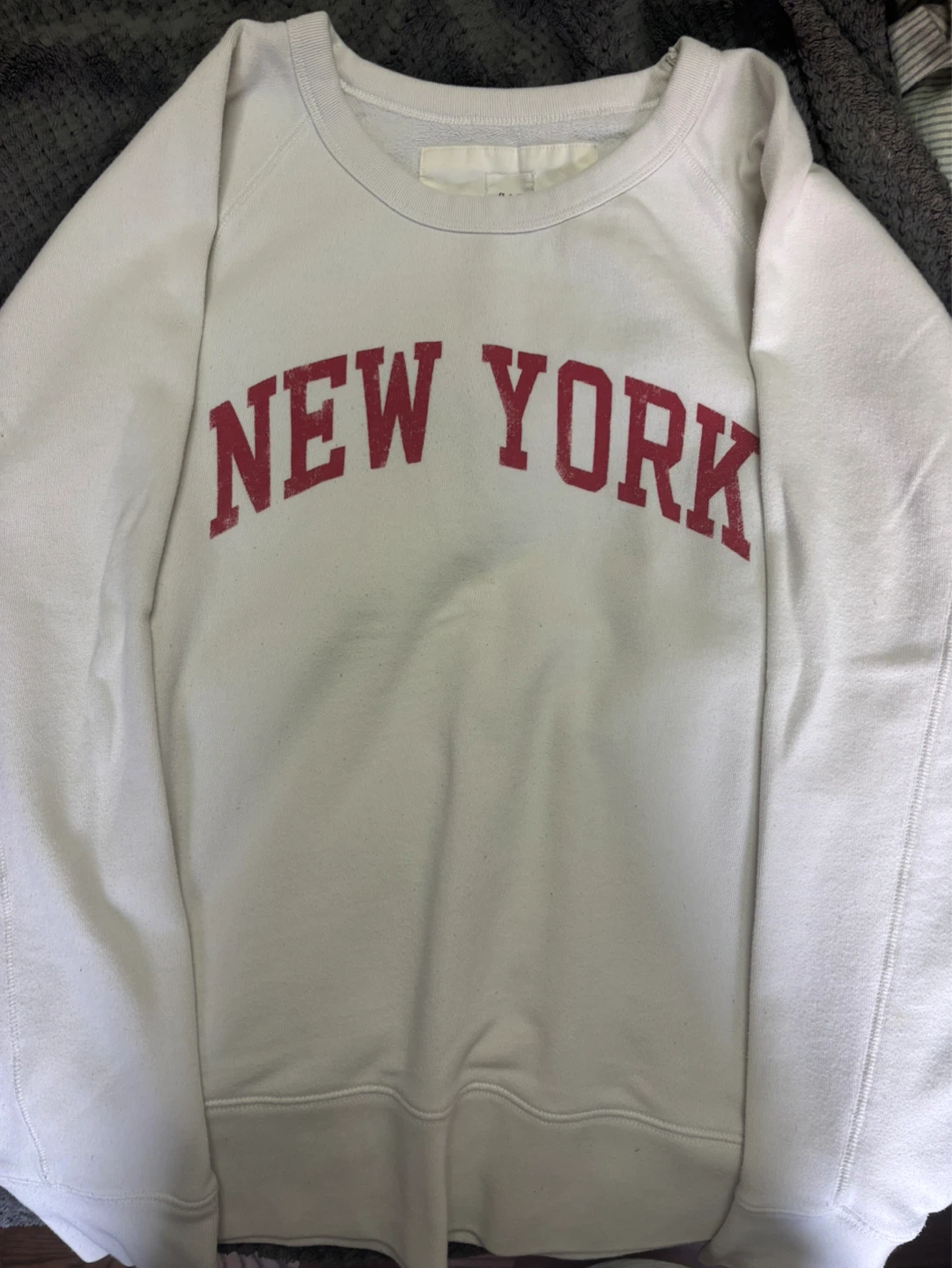 White Gap oversize New York crewneck size medium
