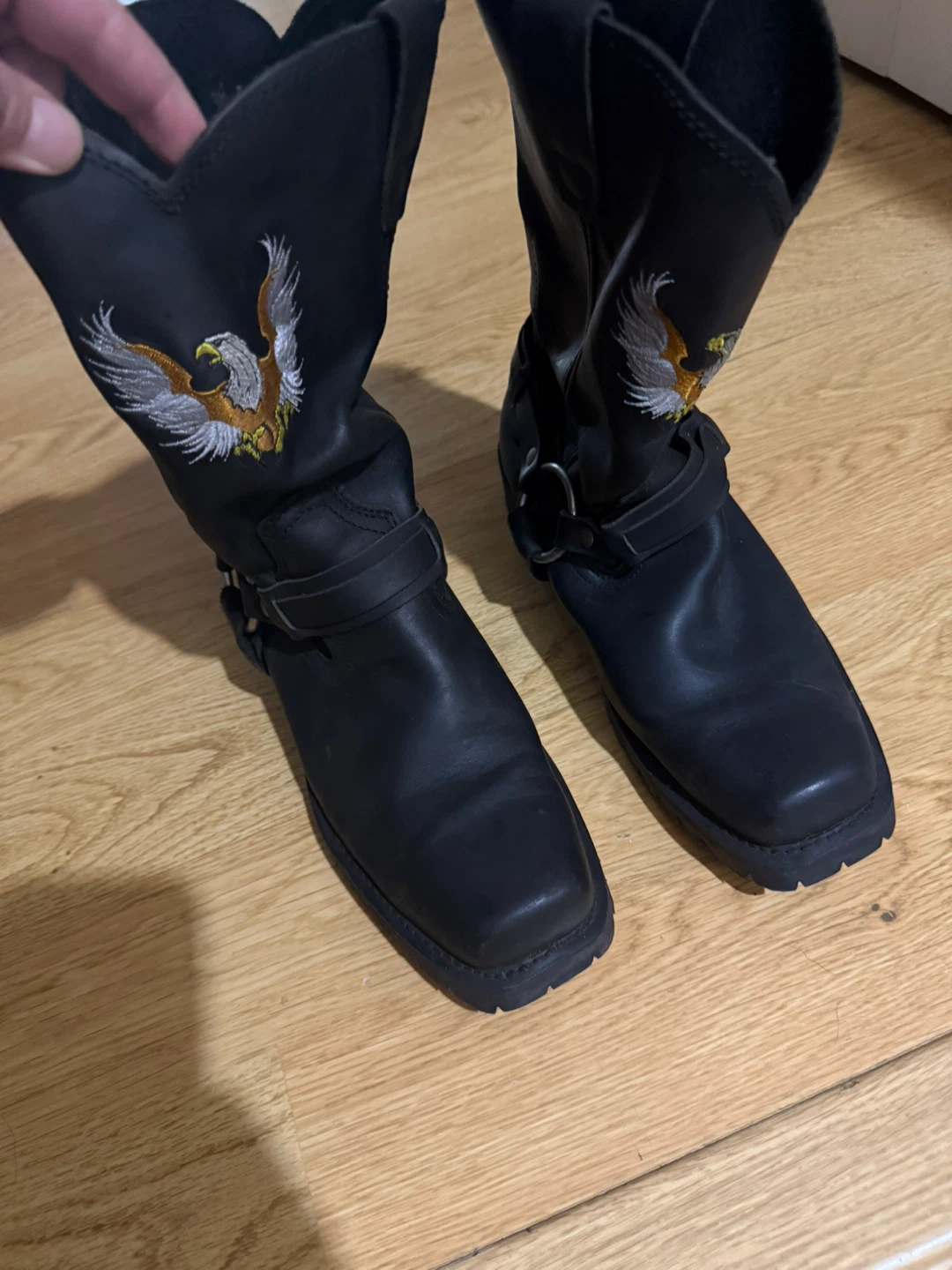 Xelement biker boots
