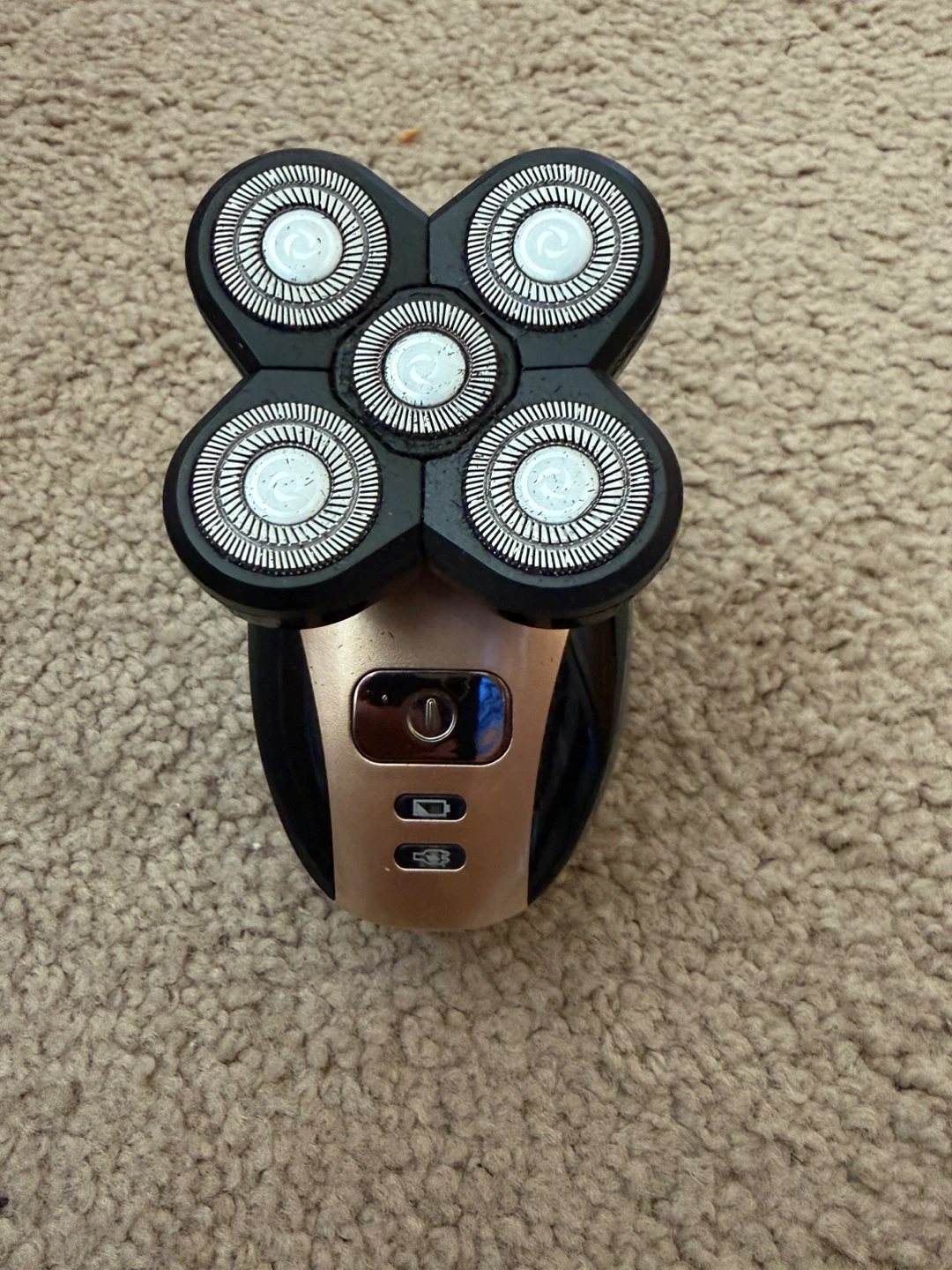 Rotary Shaver with USB Charging Cable