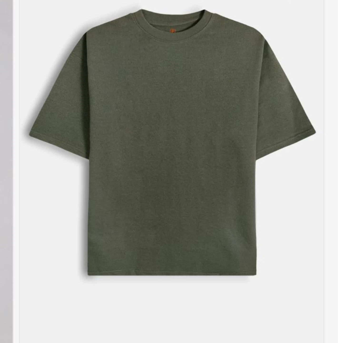 Mens French Terry Oversized Tshirt - photo 2
