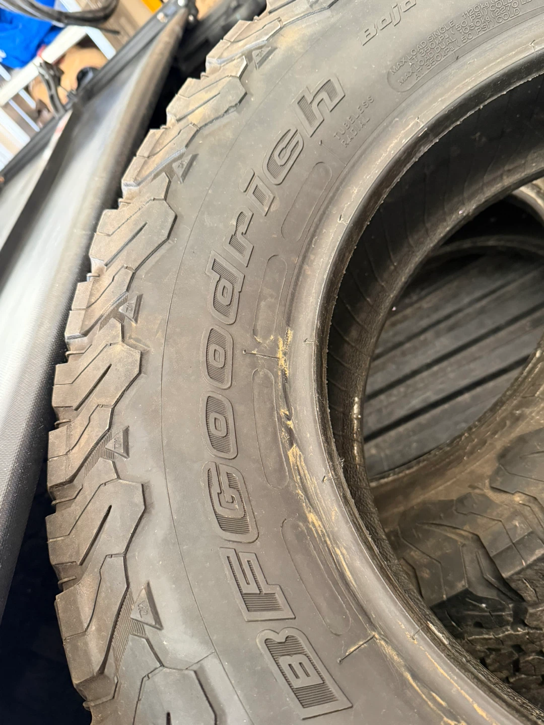 4 BFGoodrich All-Terrain T/A LT265/70R17 Tires - photo 3