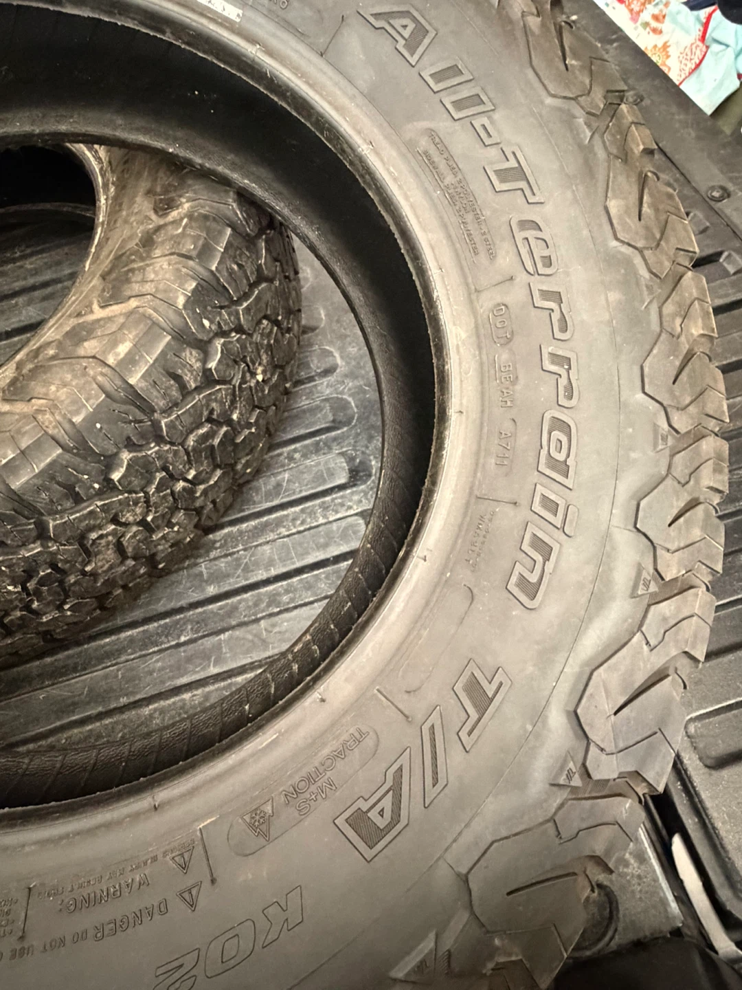 4 BFGoodrich All-Terrain T/A LT265/70R17 Tires - photo 4