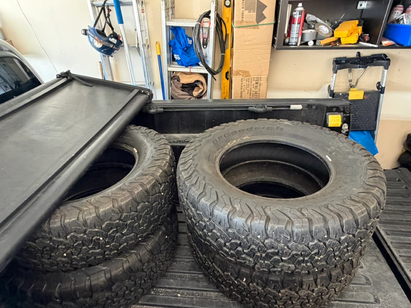 4 BFGoodrich All-Terrain T/A LT265/70R17 Tires