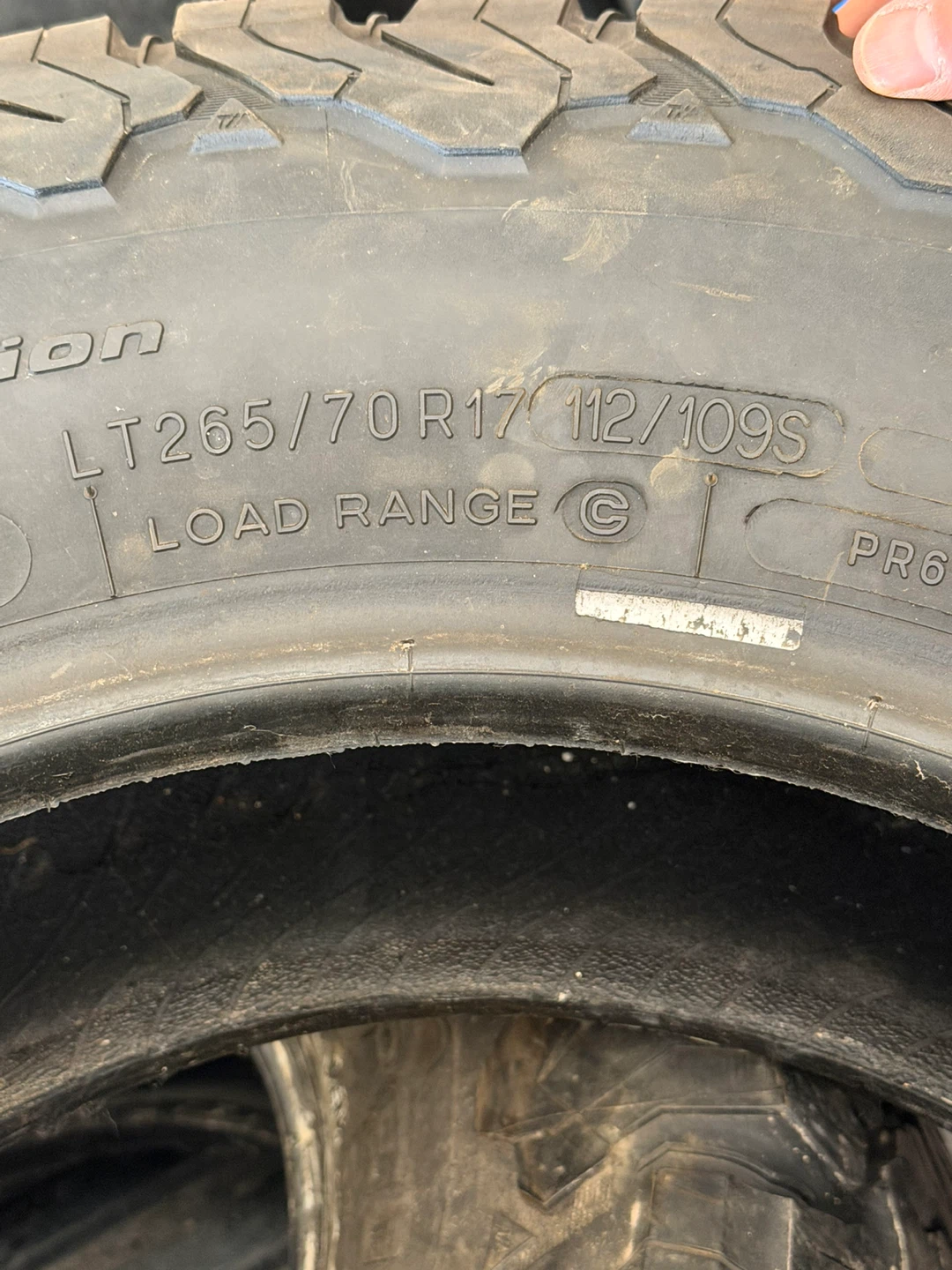 4 BFGoodrich All-Terrain T/A LT265/70R17 Tires - photo 5