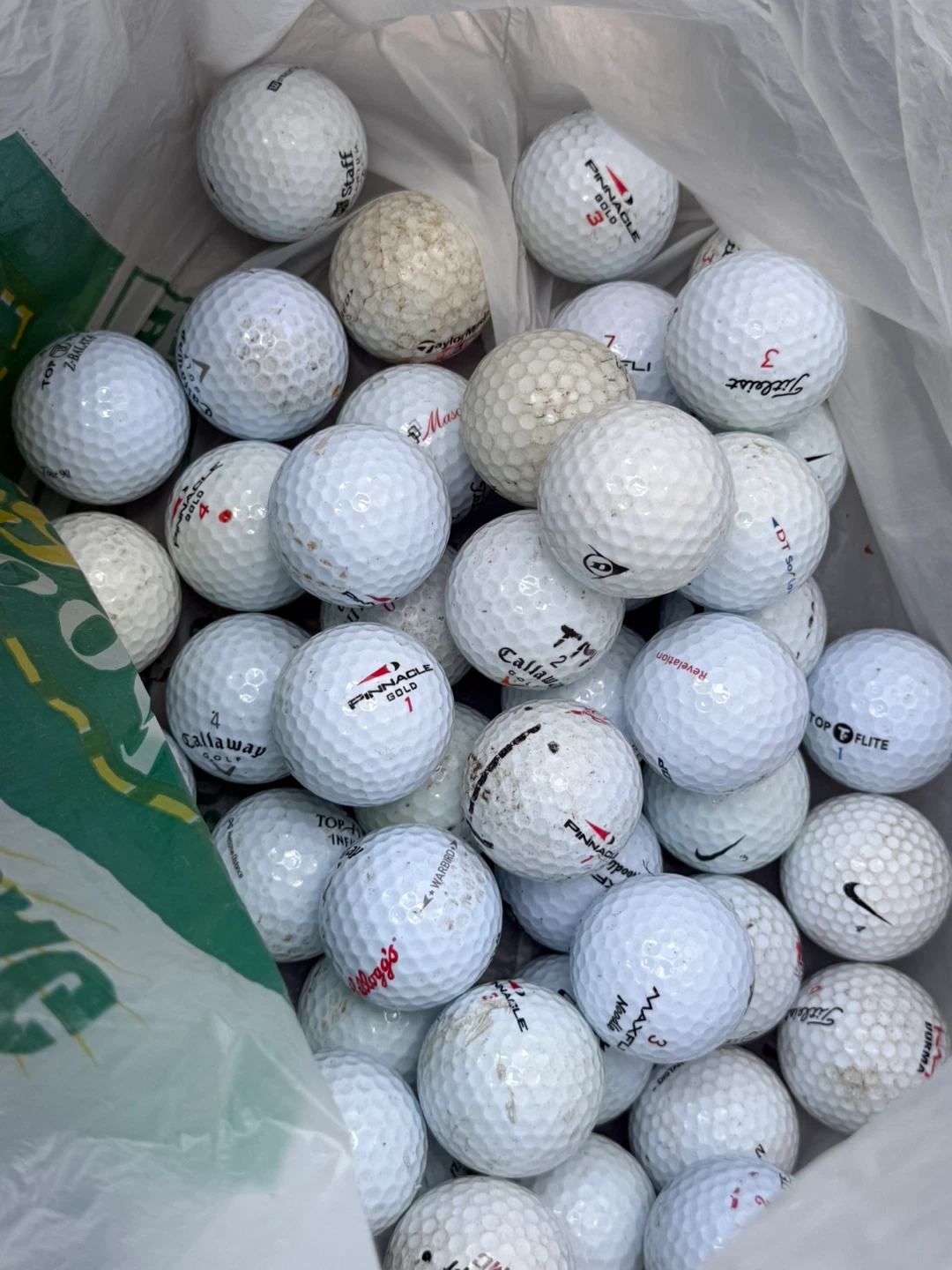 50 Mixed Brand Golf Balls